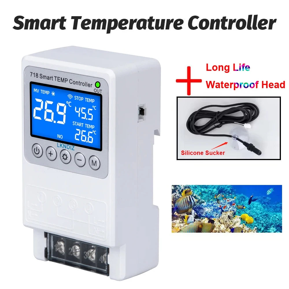 Temperature Smart WIFI Controller Constant Thermostat Control Timing Control Switch Cycle Control Multiple Sensor Head Option