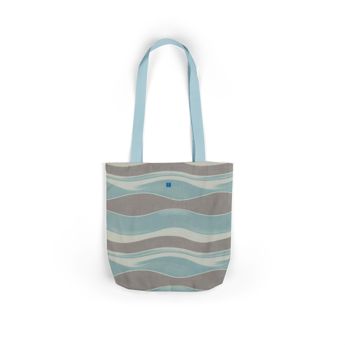 Stylish Canvas Tote Bag with 3-Color Straps, Eco-Friendly Shopping, Beach Day, Weekend Getaway, Gift for Her