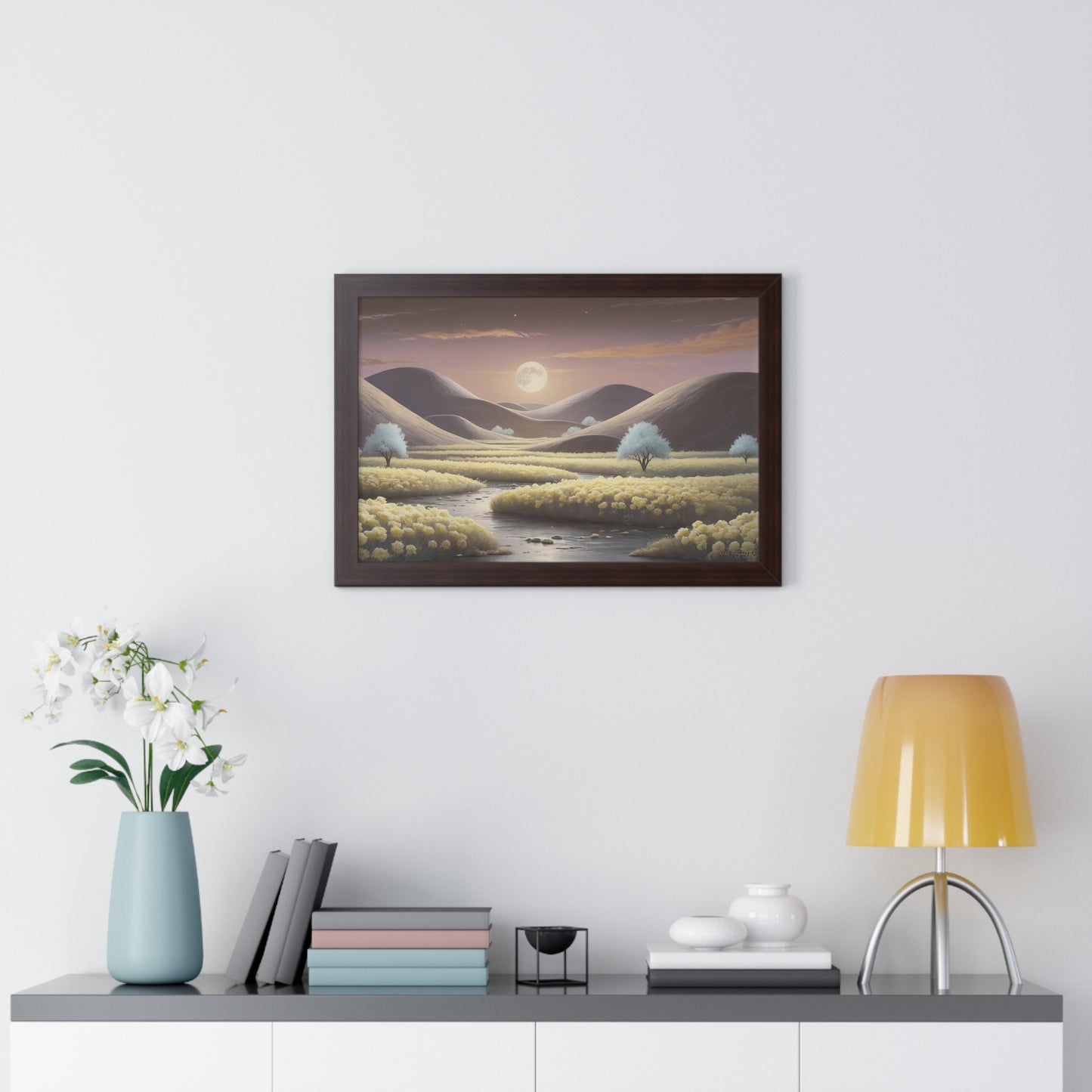 Dreamy Art for Home Decor "Eden Beyond Stars" Series, Modern Home Art, Unique Gift for Art Lovers, Beach House Wall Art, Stylish Decor