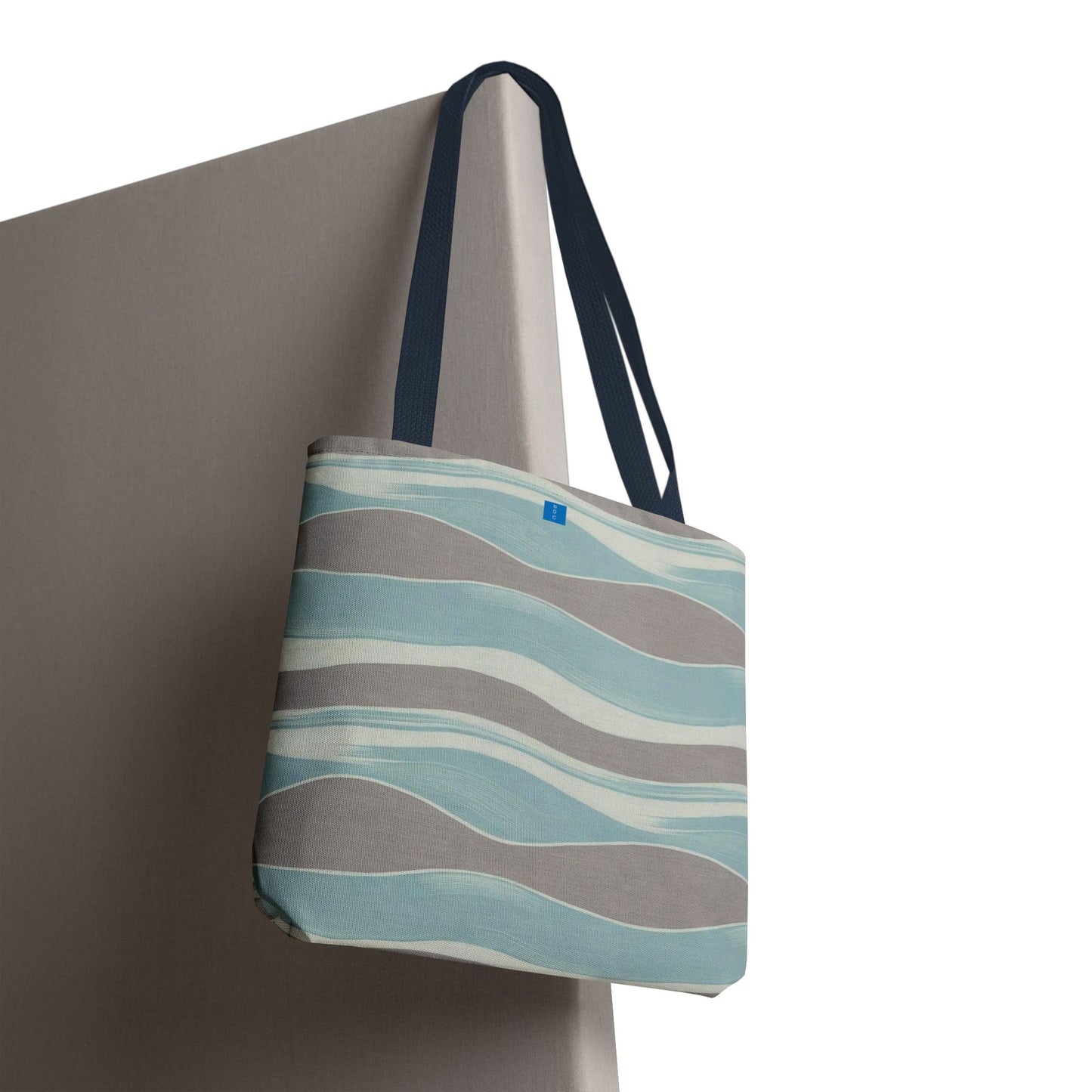 Stylish Waves Tote Bag, Everyday Use, Beach Bag, Shopping Tote, Eco-Friendly, Gift for Her, Summer Accessory
