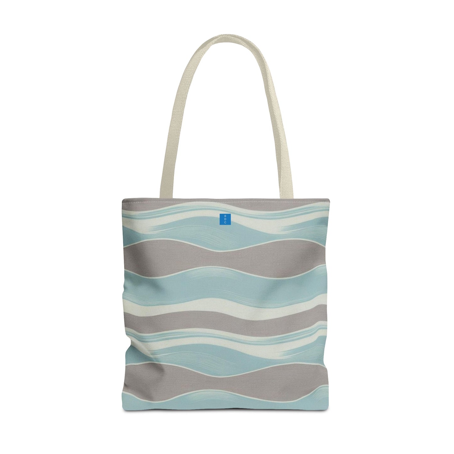 Stylish Waves Tote Bag, Everyday Use, Beach Bag, Shopping Tote, Eco-Friendly, Gift for Her, Summer Accessory