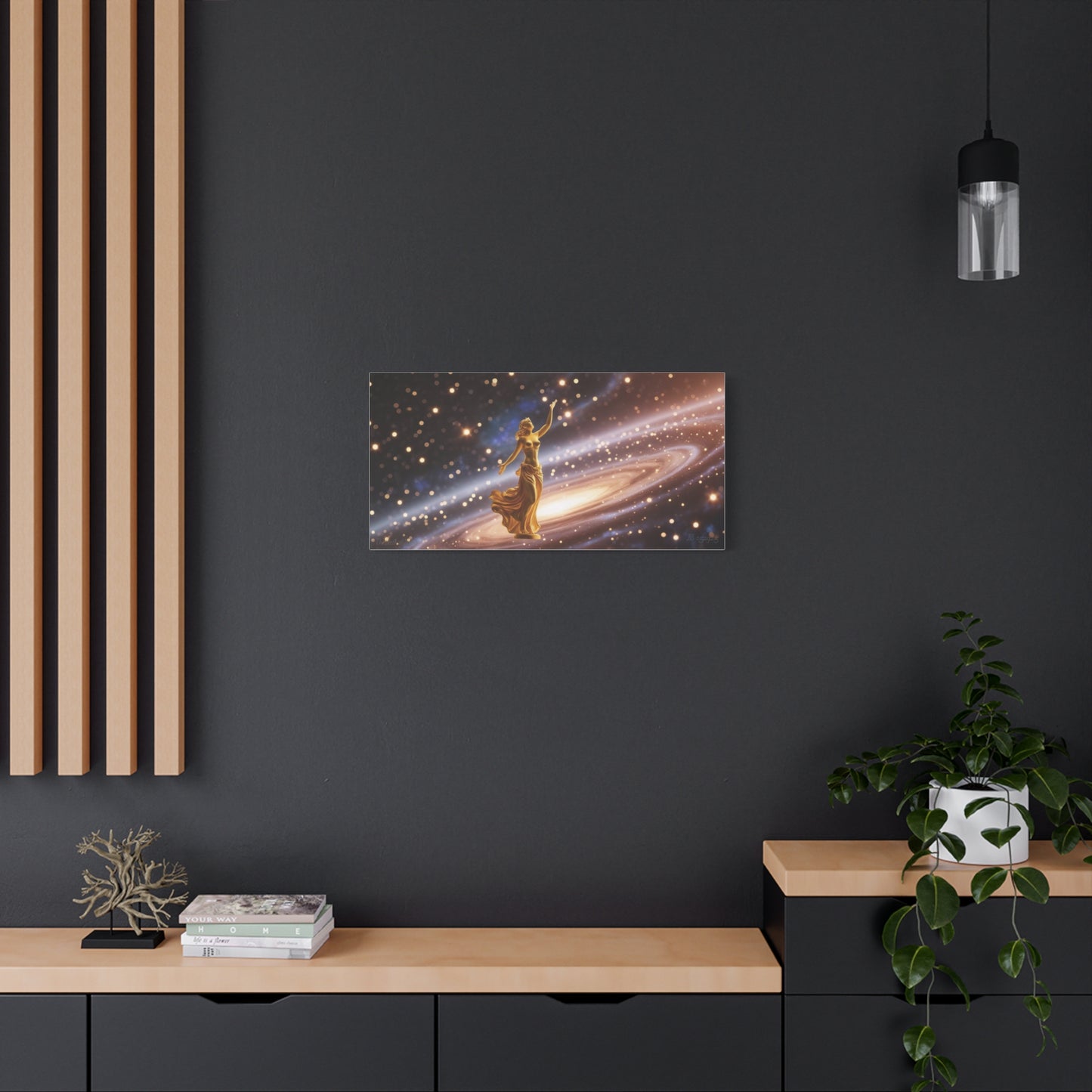 Serene Landscape Canvas Print - "The Birth of Venus" series, Wall Art Decor, Home Décor, Gift for Nature Lovers, Living Room Decoration