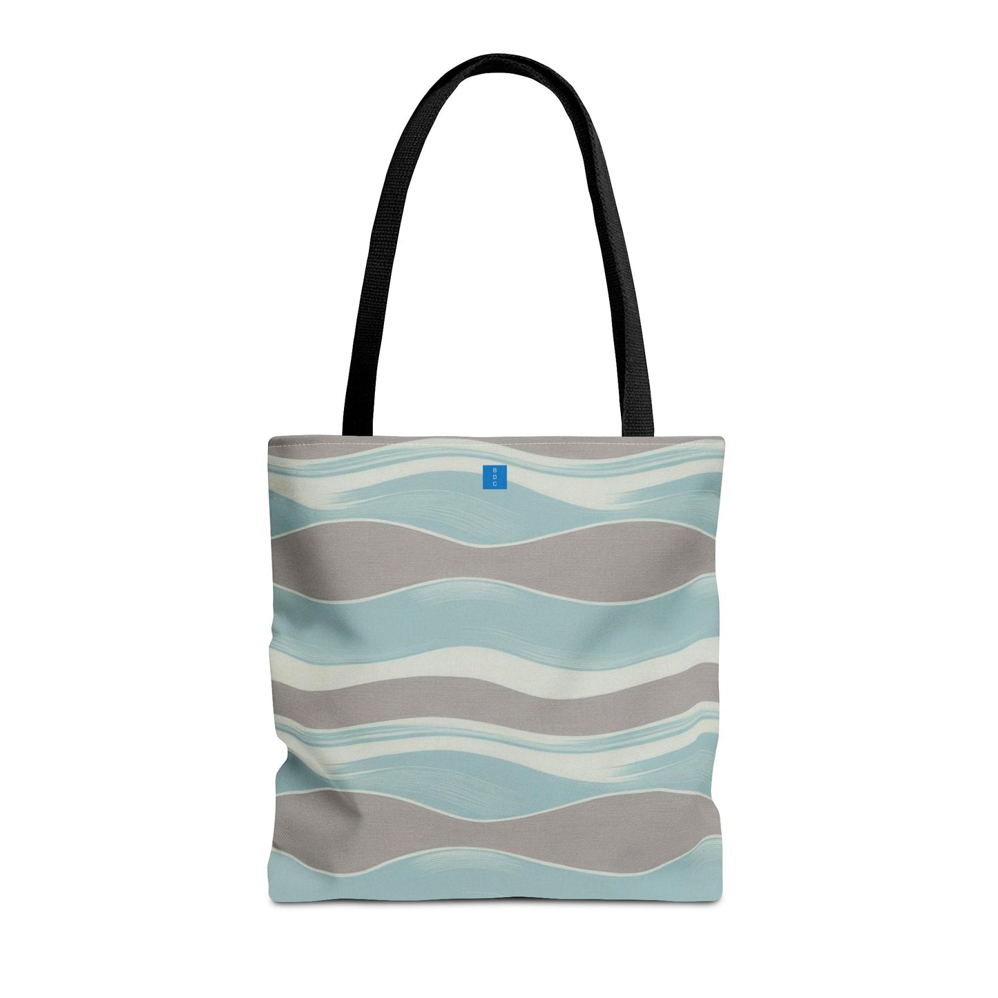 Stylish Waves Tote Bag, Everyday Use, Beach Bag, Shopping Tote, Eco-Friendly, Gift for Her, Summer Accessory