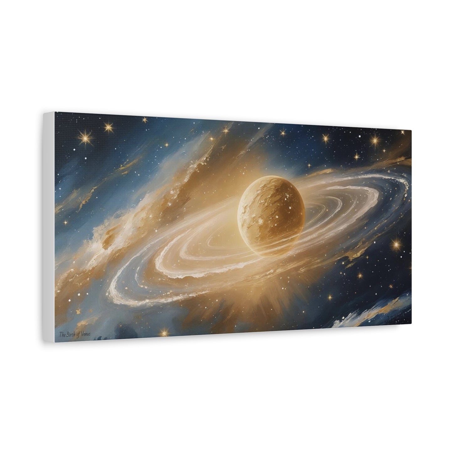Serene Landscape Canvas Print - "The Birth of Venus" series, Wall Art Decor, Home Décor, Gift for Nature Lovers, Living Room Decoration