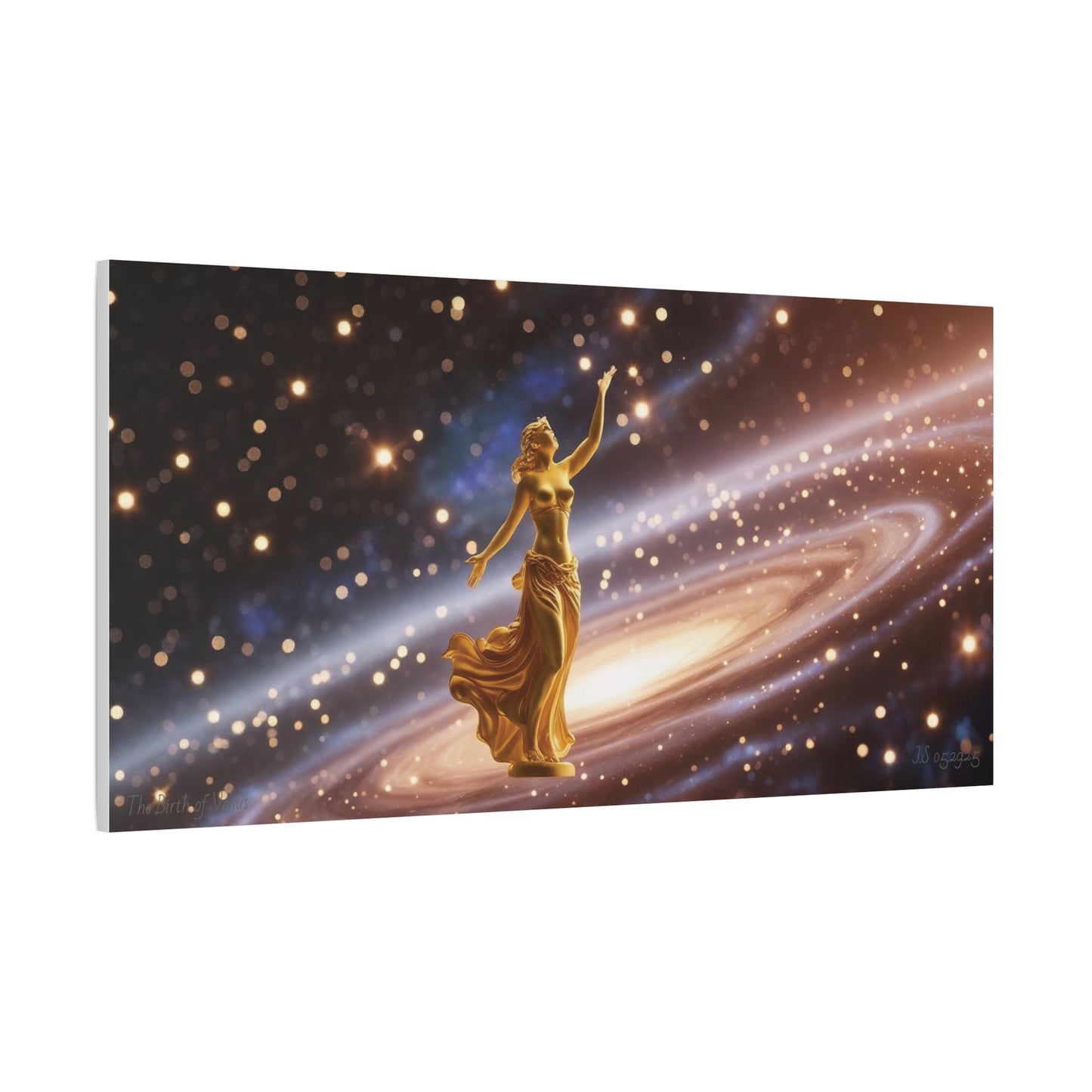 Serene Landscape Canvas Print - "The Birth of Venus" series, Wall Art Decor, Home Décor, Gift for Nature Lovers, Living Room Decoration