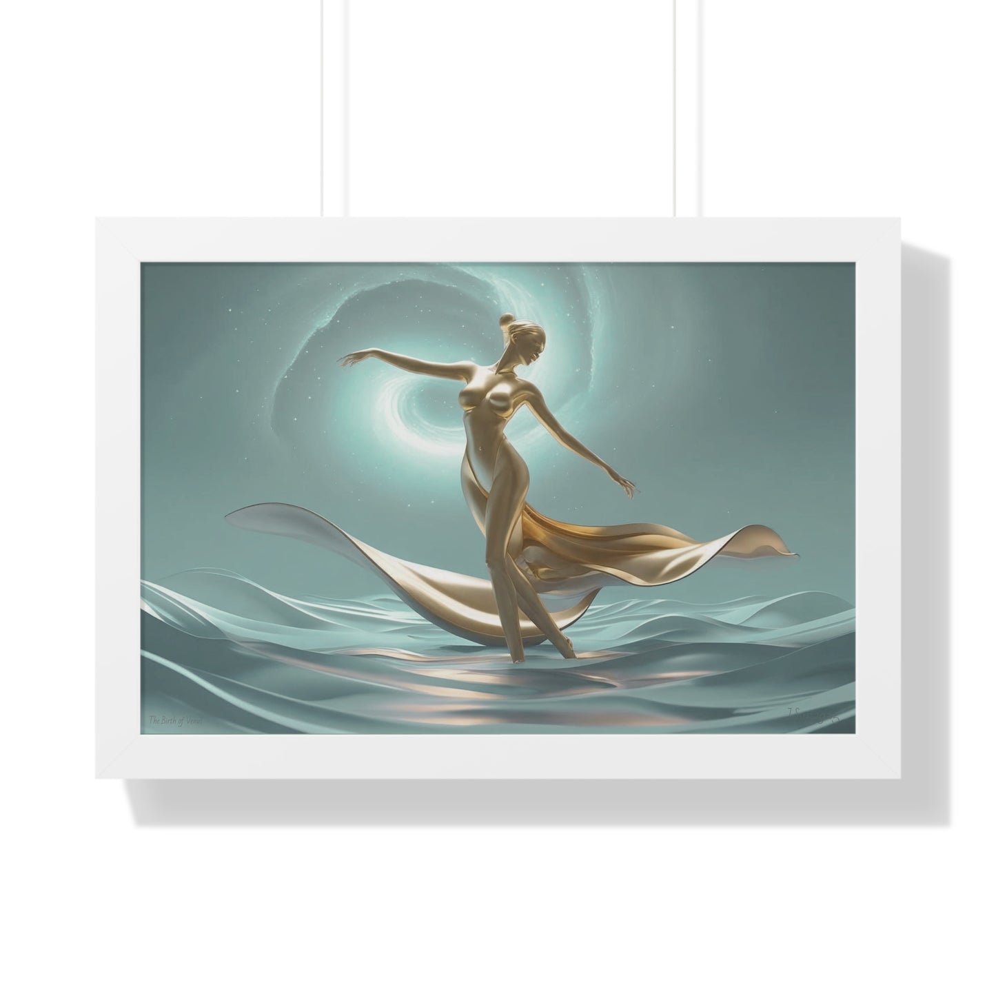 Dreamy Art for Home Decor "The Birth of Venus" Series, Modern Home Art, Unique Gift for Her, Beach House Wall Art, Stylish Decor