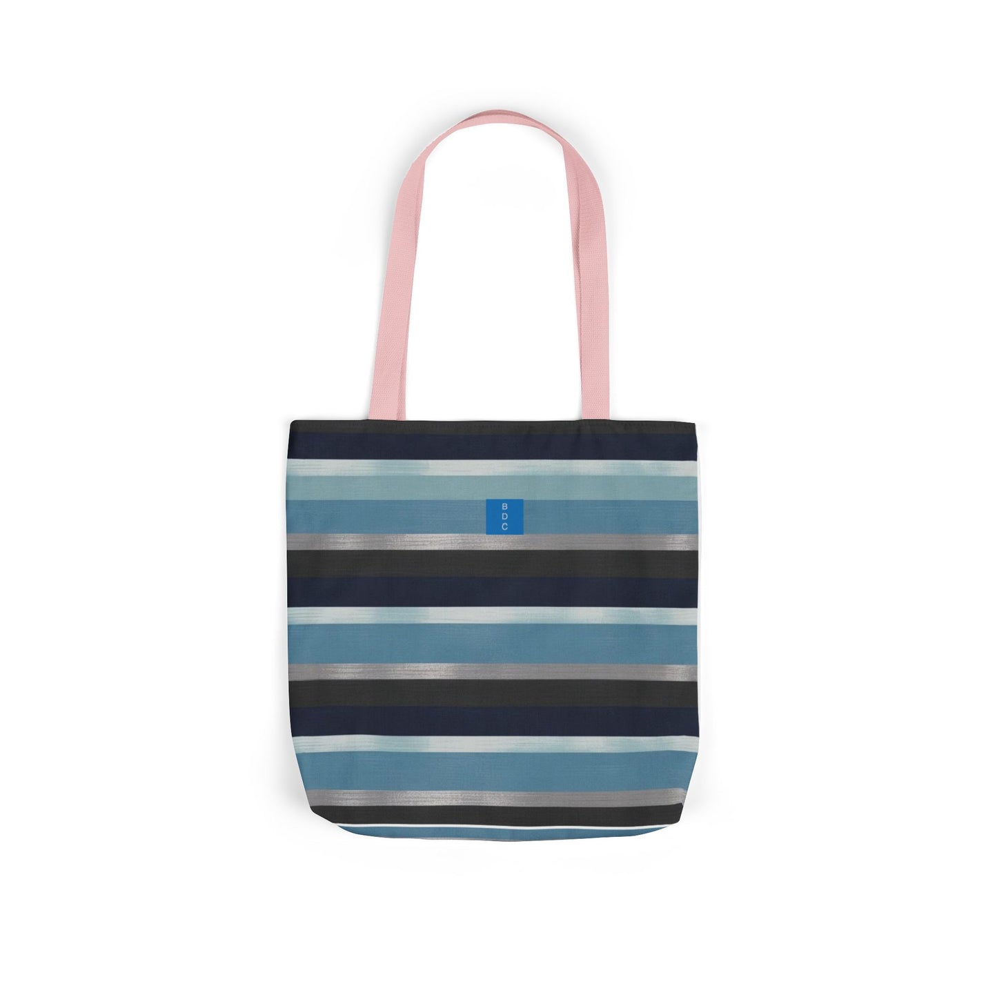 Stylish Canvas Tote Bag with 5-Color Straps, Eco-Friendly Shopping, Beach Day, Weekend Getaway, Gift for Her