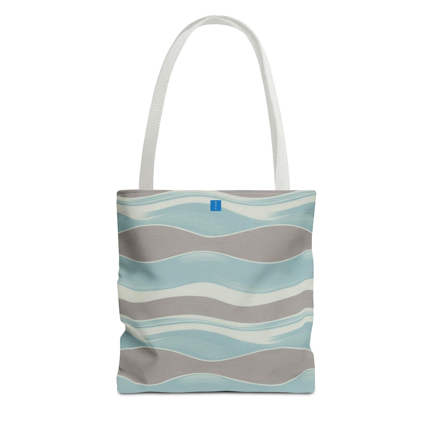 Stylish Waves Tote Bag, Everyday Use, Beach Bag, Shopping Tote, Eco-Friendly, Gift for Her, Summer Accessory