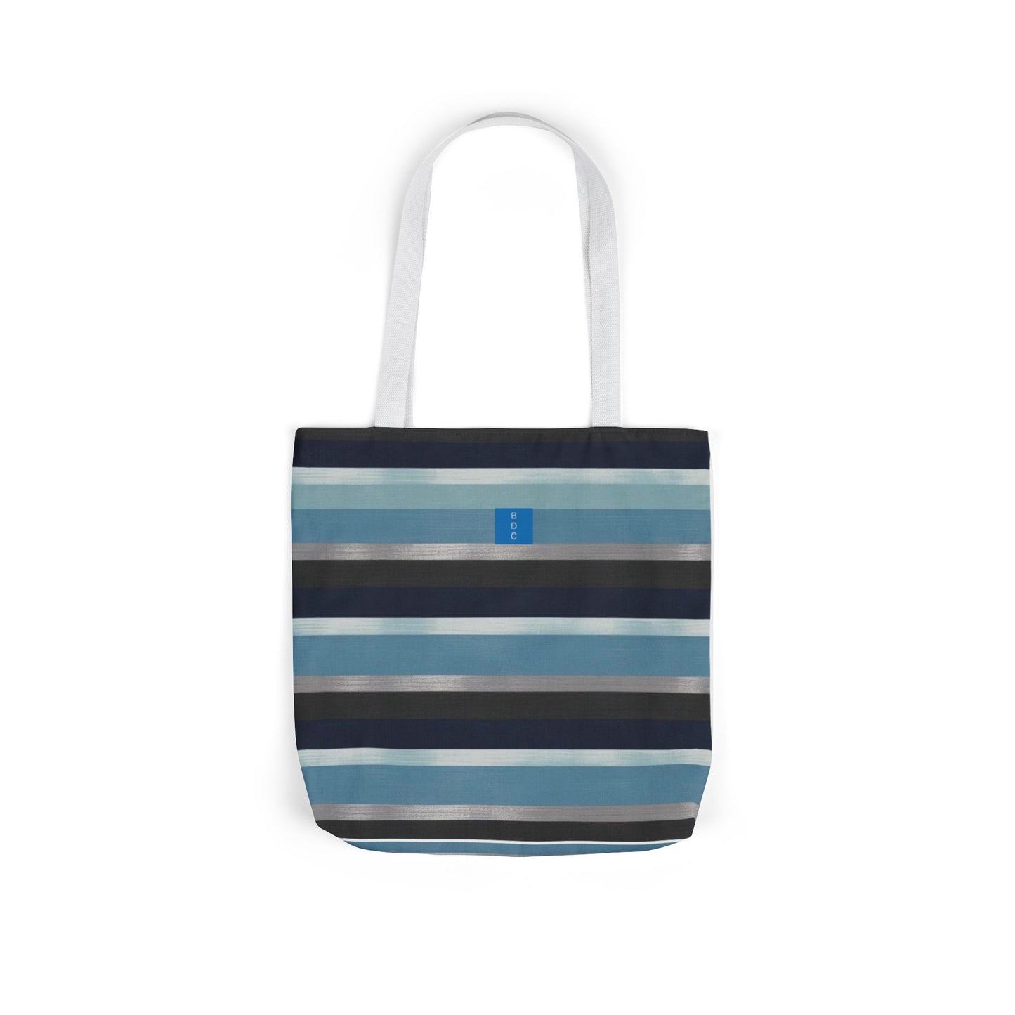 Stylish Canvas Tote Bag with 5-Color Straps, Eco-Friendly Shopping, Beach Day, Weekend Getaway, Gift for Her