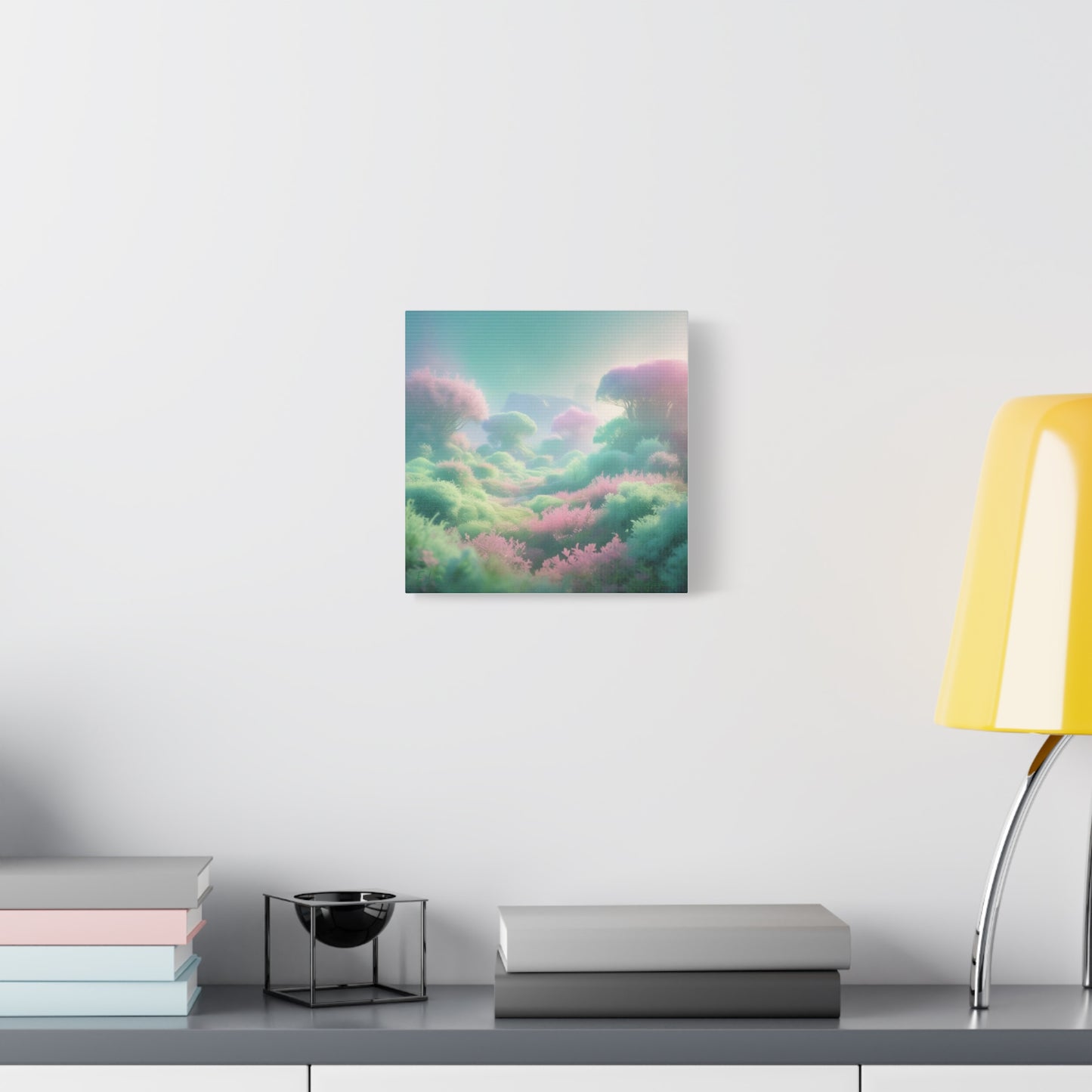 Eden Dreamscape Matte Canvas Wall Art, Tranquil Landscape Decor, Home Office Decor, Gift for Nature Lovers, Serenity Art Piece