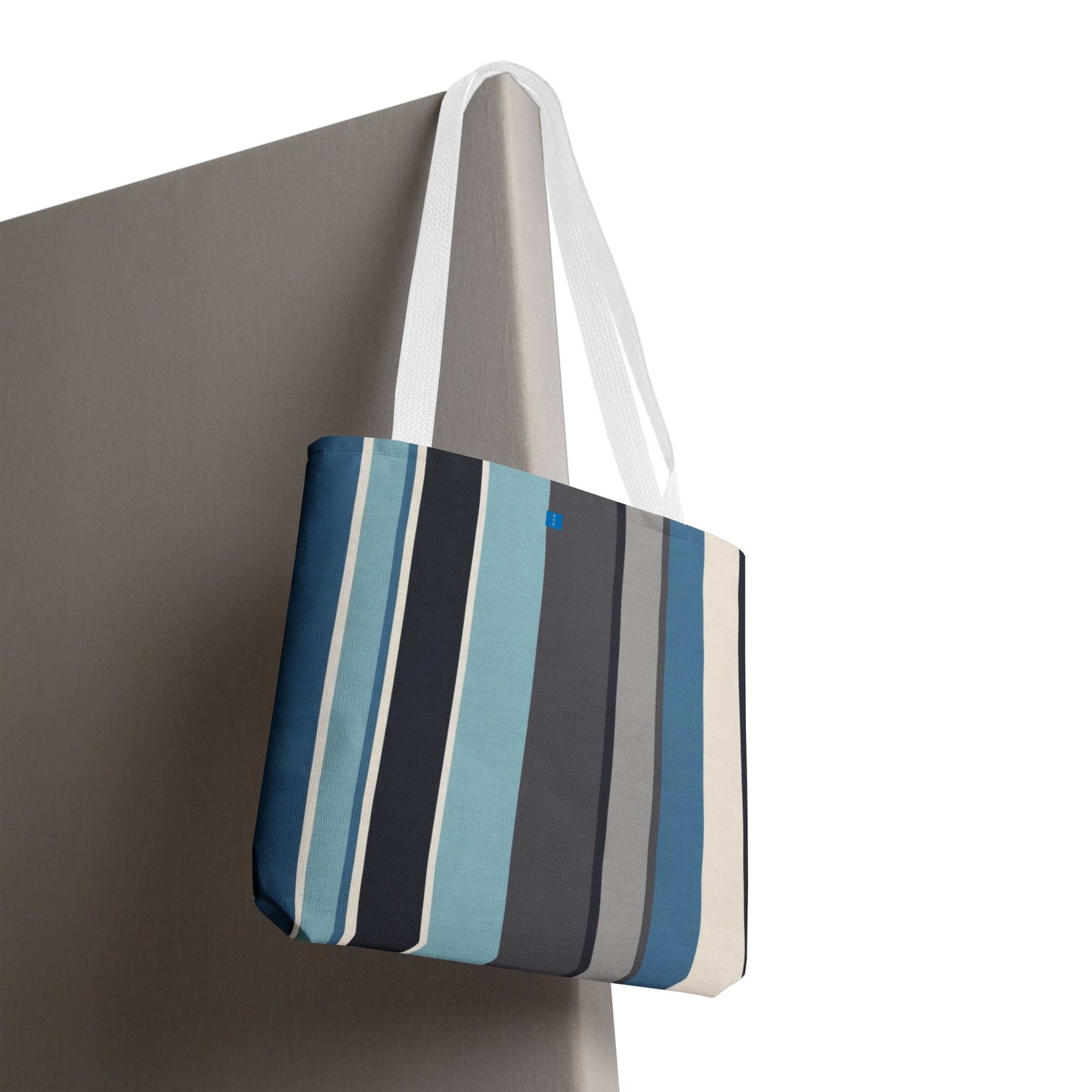 Stylish Striped Tote Bag | Versatile Reusable Shopper | Beach, Gym, Shopping, or Travel Essential | Fun Gift Idea