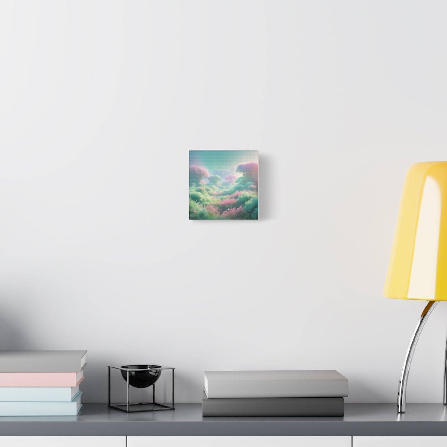 Eden Dreamscape Matte Canvas Wall Art, Tranquil Landscape Decor, Home Office Decor, Gift for Nature Lovers, Serenity Art Piece