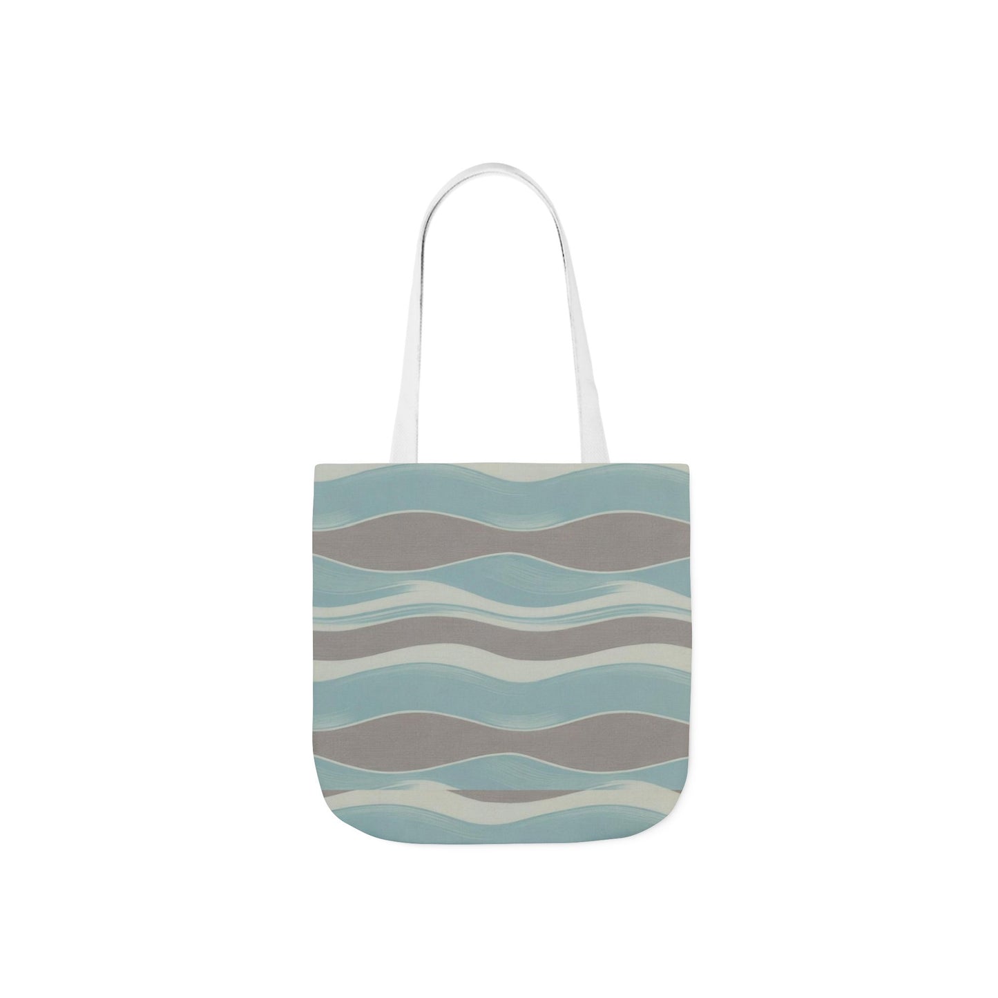 Stylish Canvas Tote Bag with 3-Color Straps, Eco-Friendly Shopping, Beach Day, Weekend Getaway, Gift for Her