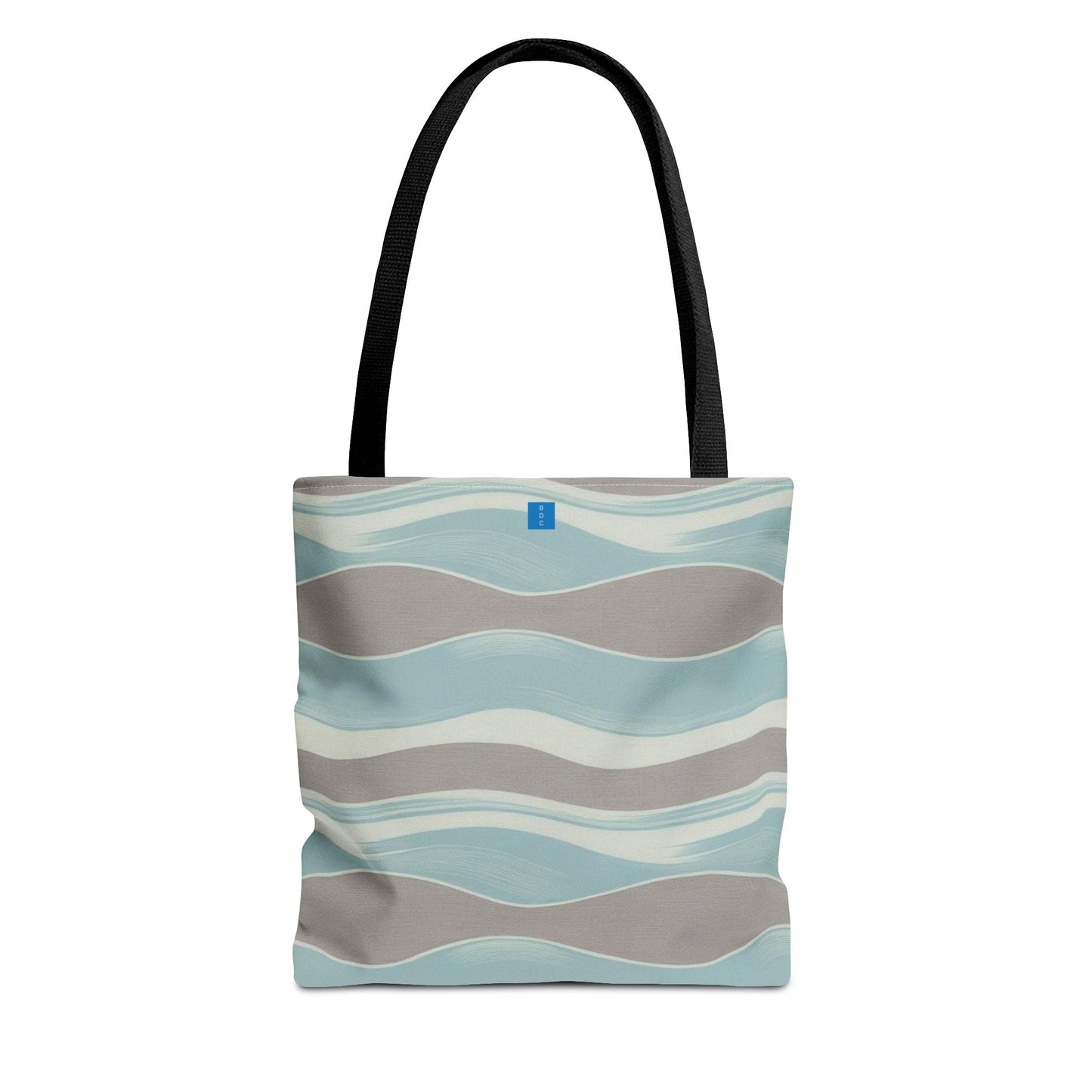 Stylish Waves Tote Bag, Everyday Use, Beach Bag, Shopping Tote, Eco-Friendly, Gift for Her, Summer Accessory