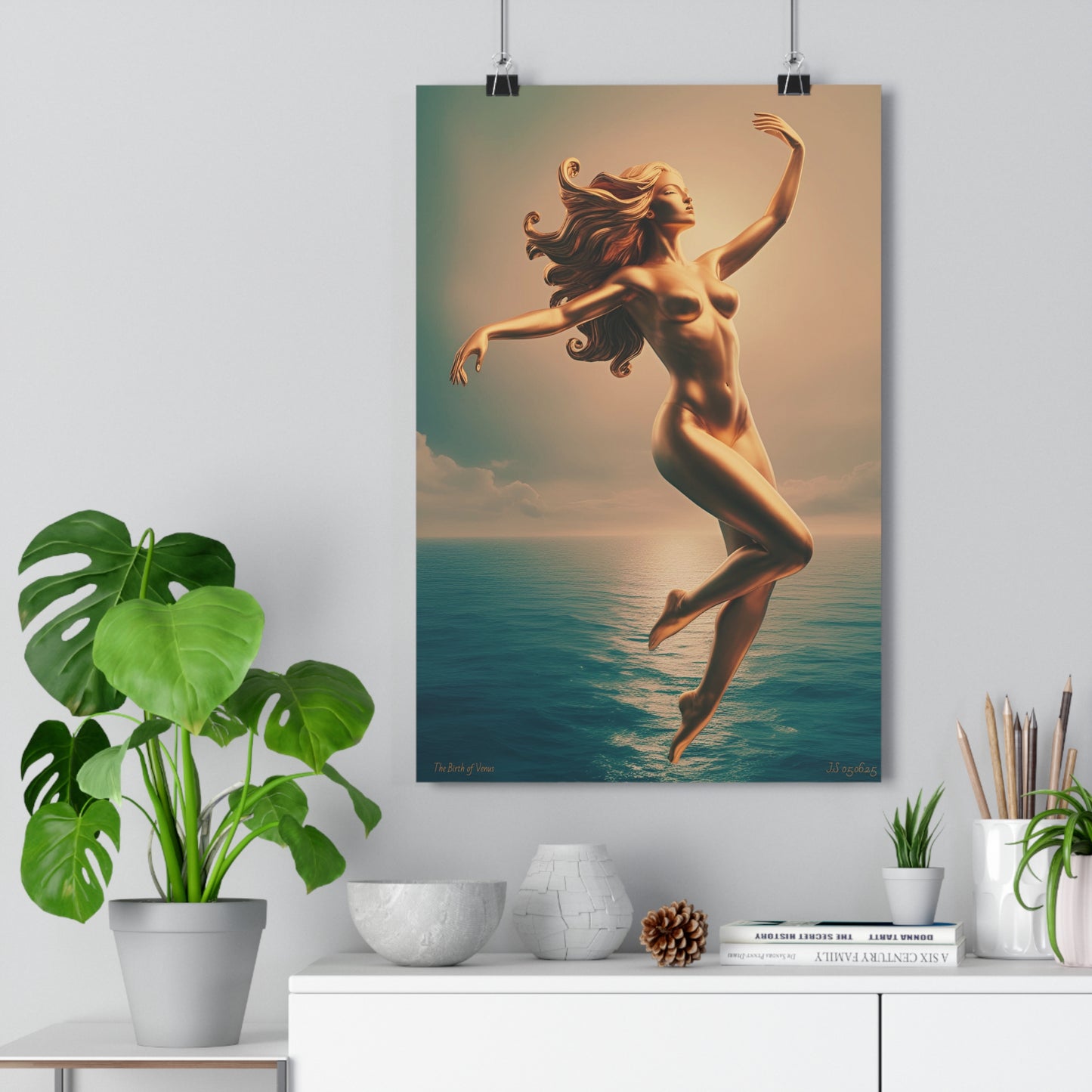 Elegant Giclée Art Print - "The Birth Of Venus" for Home Decor