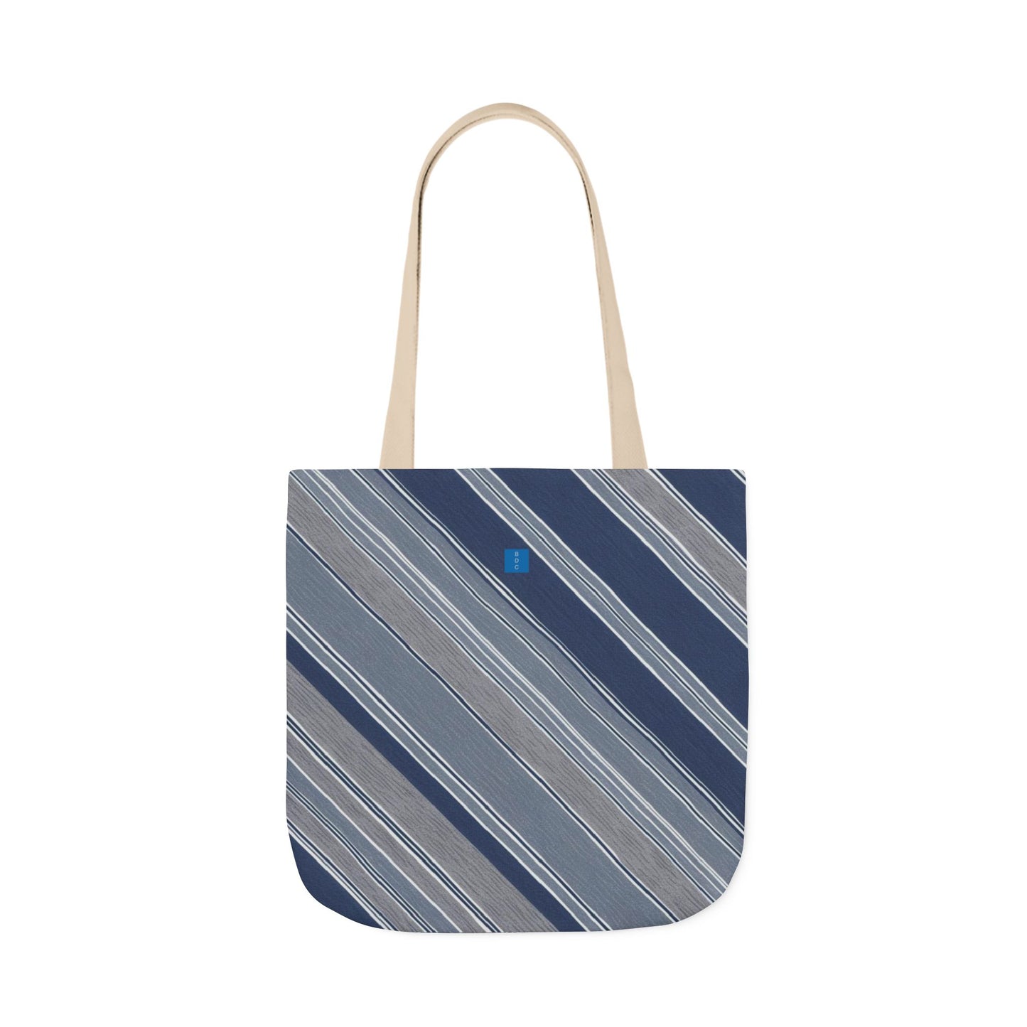 Stylish Canvas Tote Bag with 2-Color Straps, Eco-Friendly Shopping, Beach Day, Weekend Getaway, Gift for Her