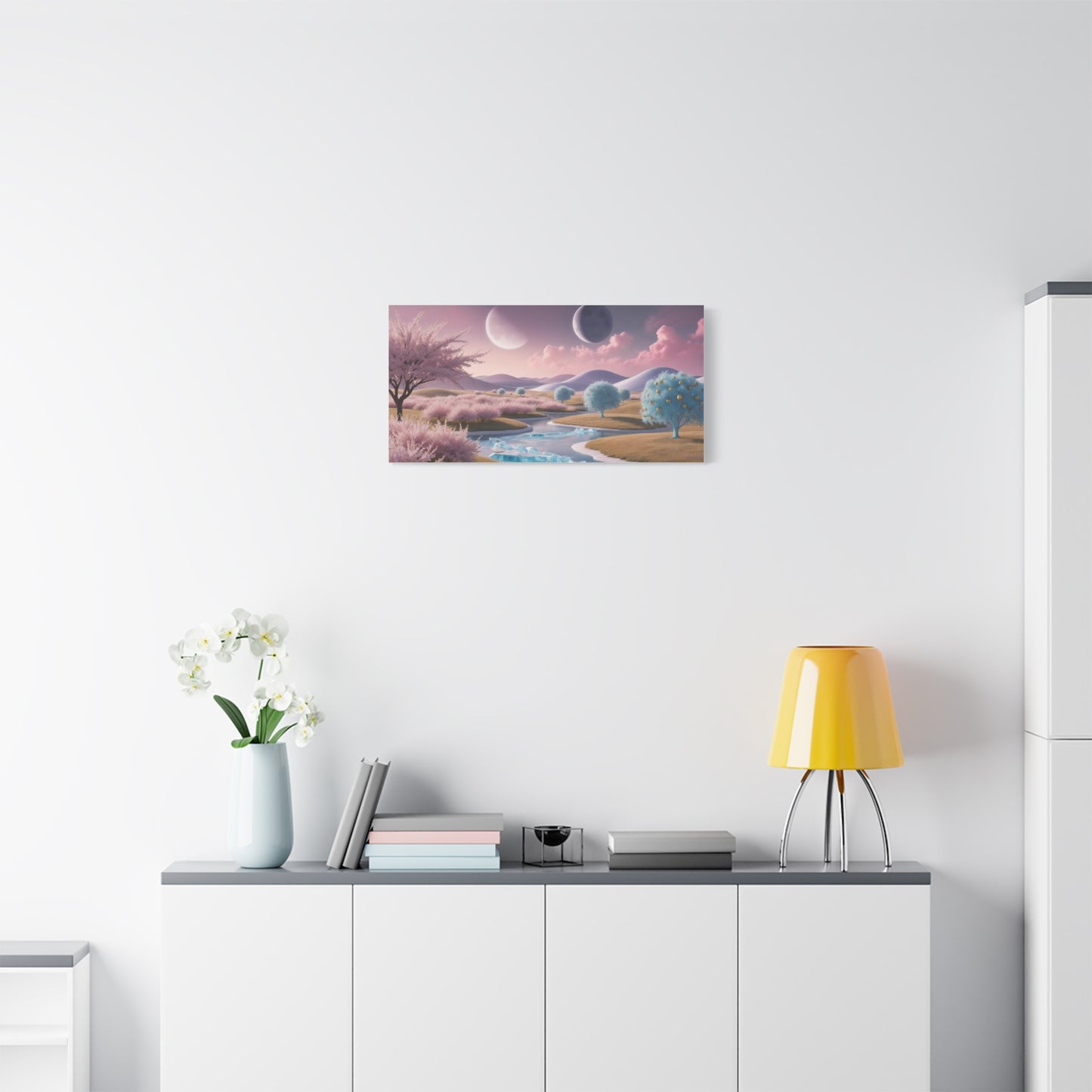 Eden Beyond Stars, Canvas Print , Wall Art Decor, Home Décor, Gift for Nature Lovers, Living Room Decoration