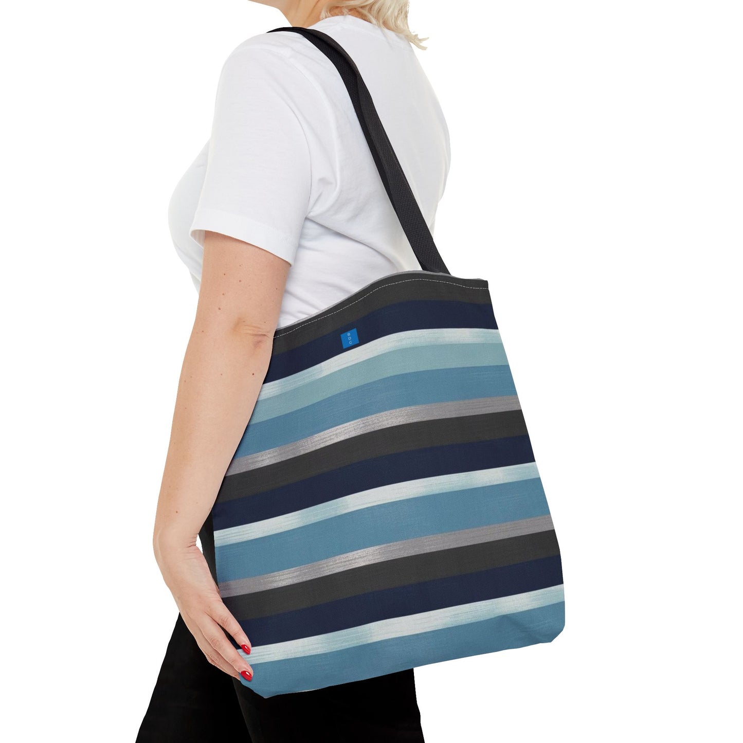 Stylish Striped Tote Bag - Versatile Eco-Friendly Bag, Summer Beach Tote, Everyday Shopping Companion, Gift for Her, Travel Essential