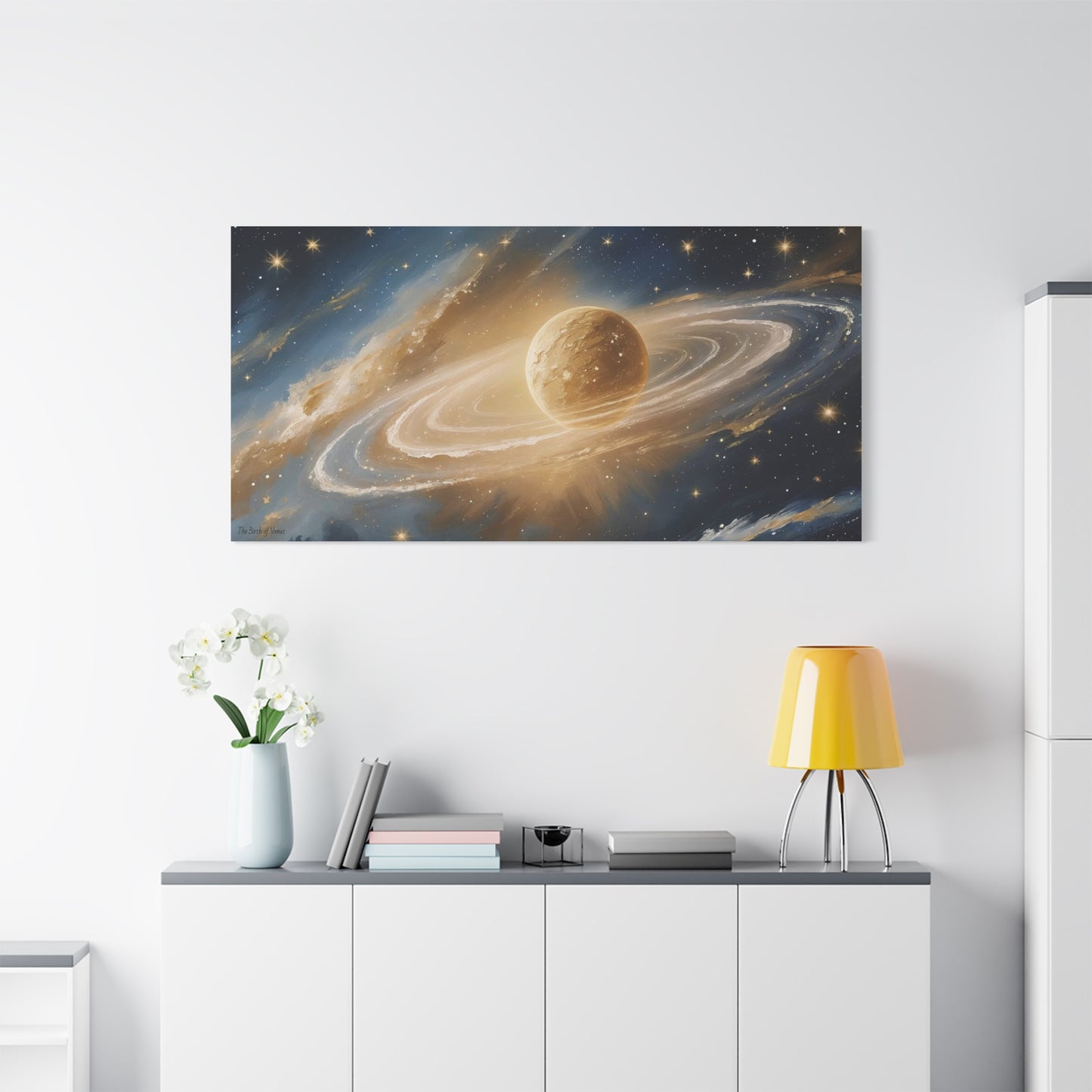Serene Landscape Canvas Print - "The Birth of Venus" series, Wall Art Decor, Home Décor, Gift for Nature Lovers, Living Room Decoration