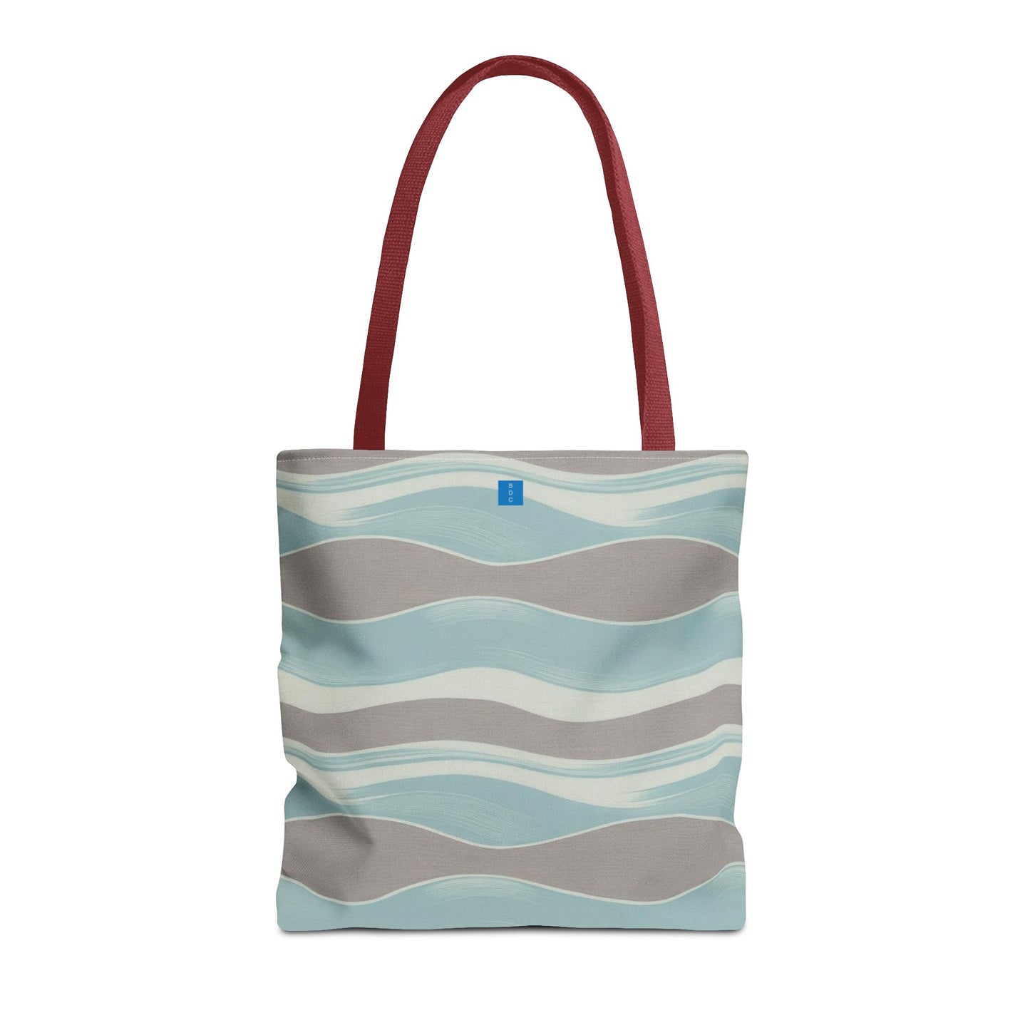 Stylish Waves Tote Bag, Everyday Use, Beach Bag, Shopping Tote, Eco-Friendly, Gift for Her, Summer Accessory
