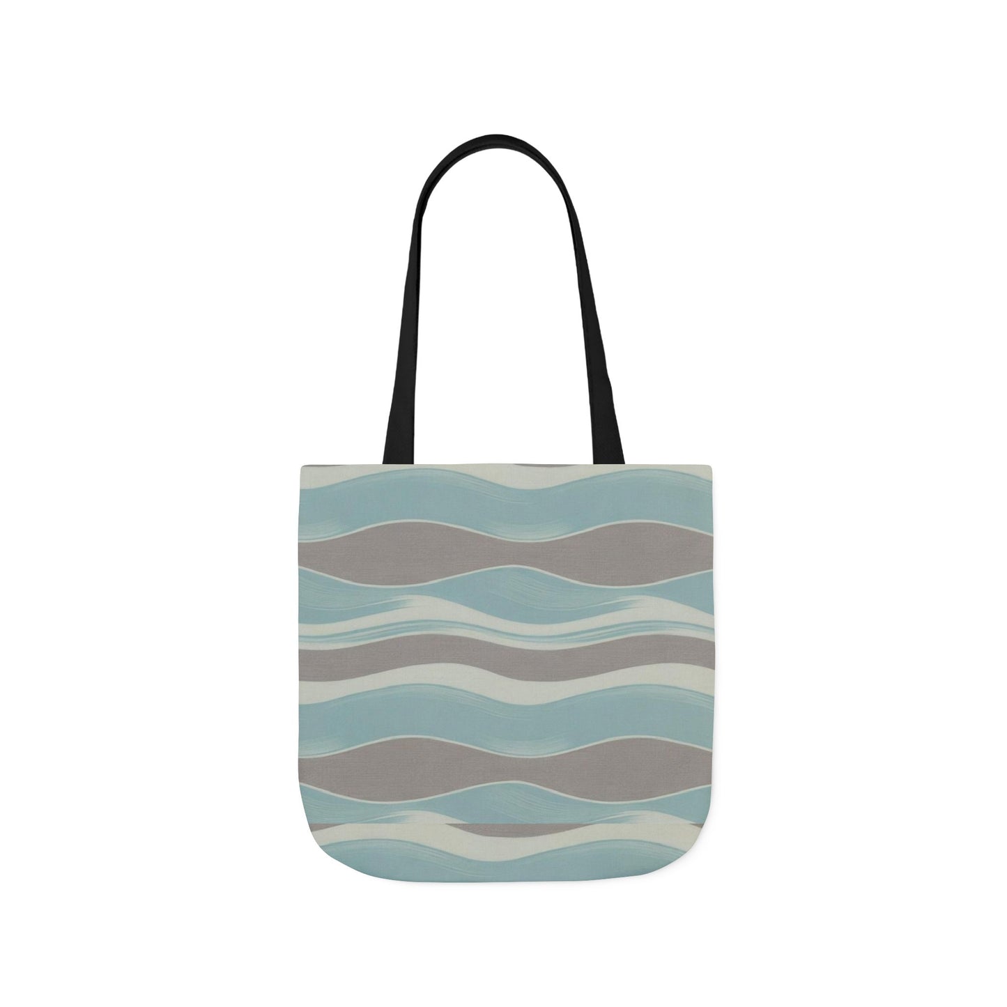 Stylish Canvas Tote Bag with 3-Color Straps, Eco-Friendly Shopping, Beach Day, Weekend Getaway, Gift for Her