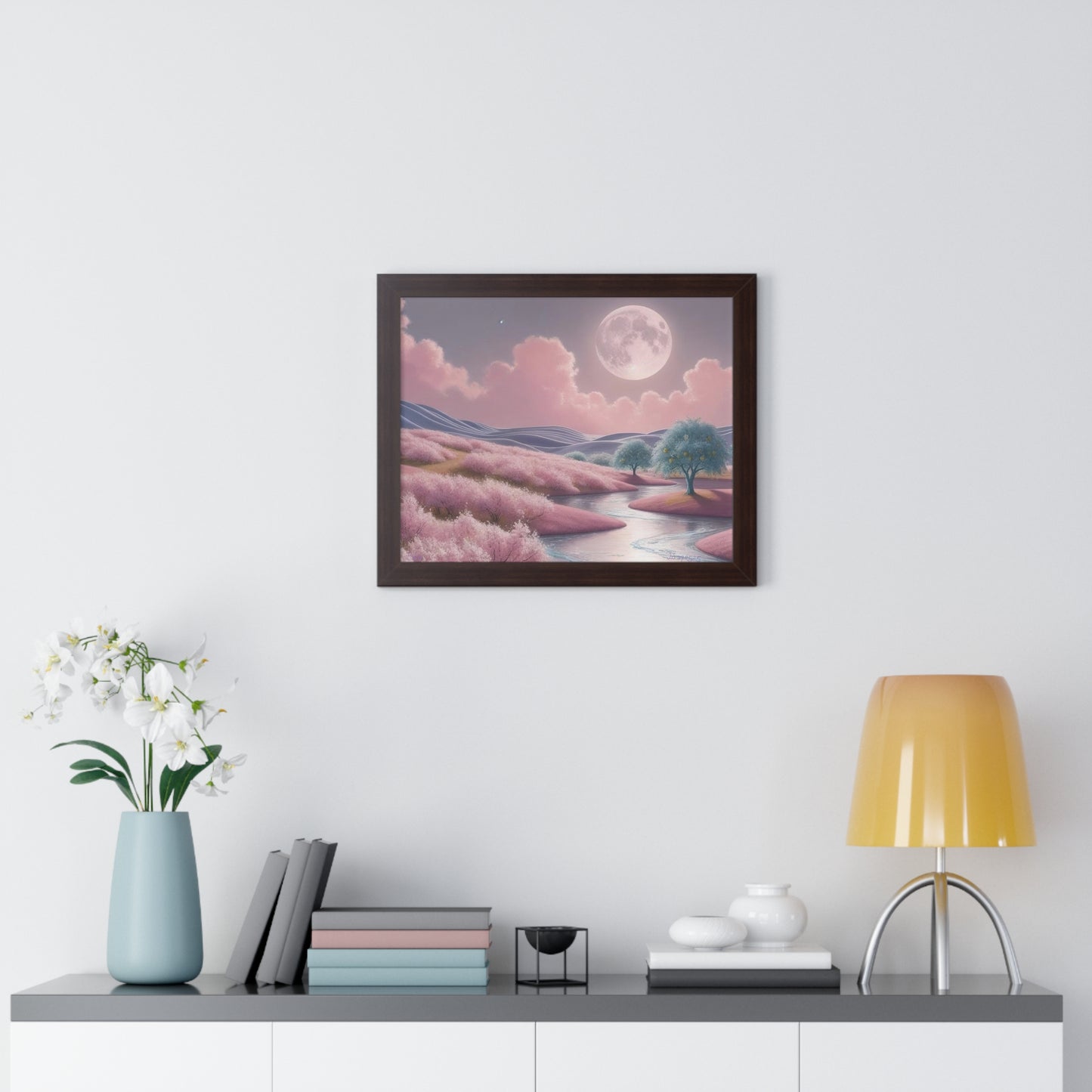 "Eden Beyond Stars", Dreamy Art for Home Decor "Eden" Series, Modern Home Art, Unique Gift for Her, Beach House Wall Art, Stylish Decor