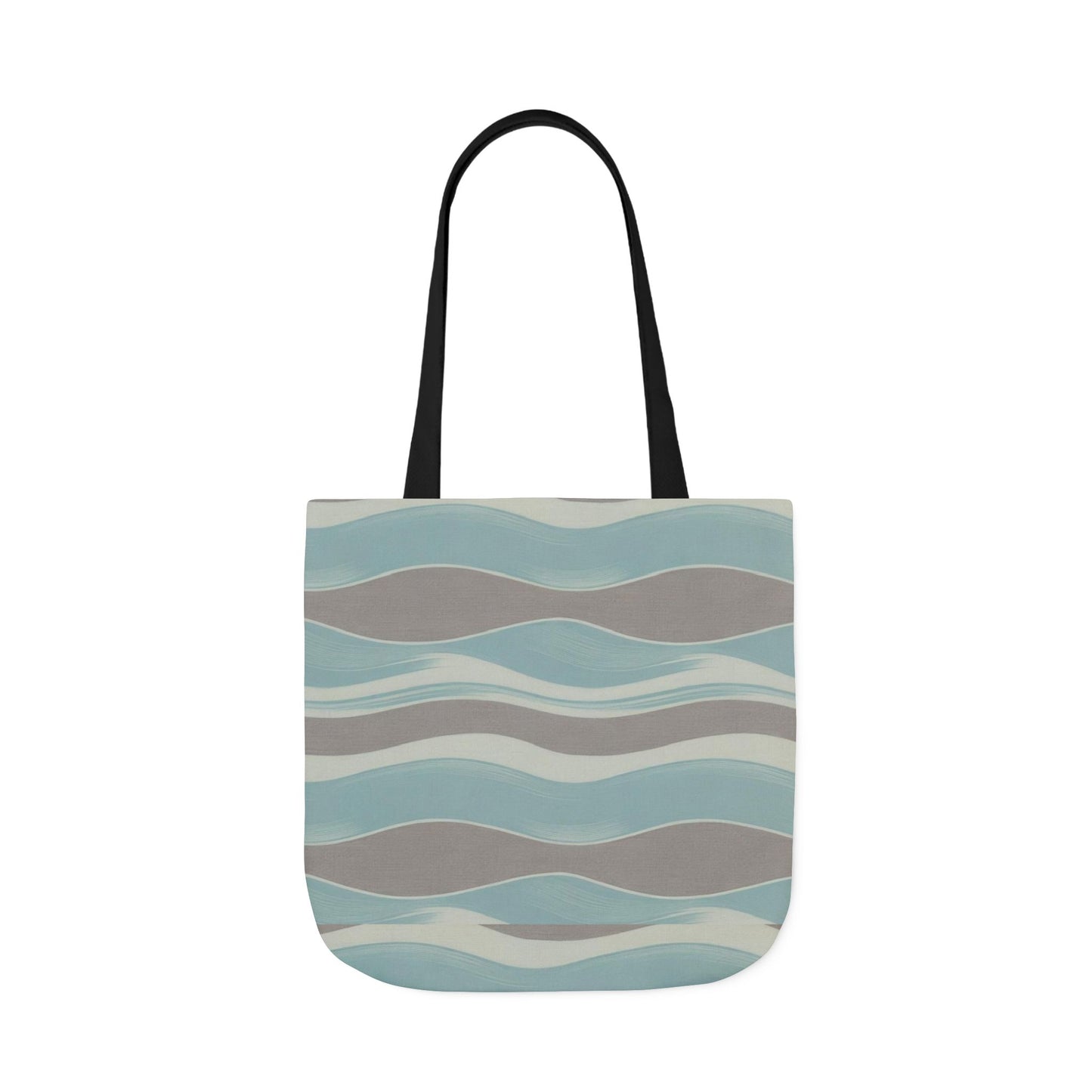 Stylish Canvas Tote Bag with 3-Color Straps, Eco-Friendly Shopping, Beach Day, Weekend Getaway, Gift for Her