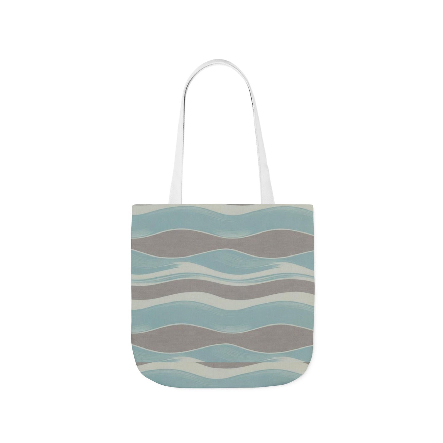Stylish Canvas Tote Bag with 3-Color Straps, Eco-Friendly Shopping, Beach Day, Weekend Getaway, Gift for Her