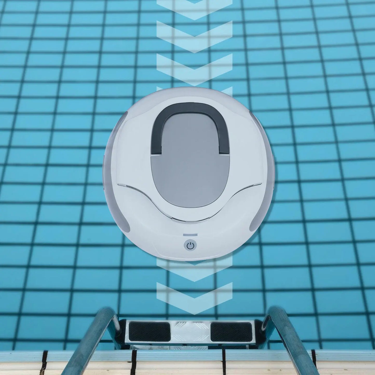 Automatic Cordless Robotic Pool Cleaner, Pool Vacuum for Above Ground Pools