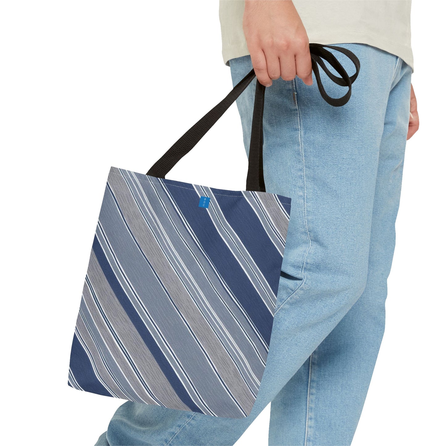Stylish Striped Tote Bag for Everyday Use, Shopping, Beach Trips, Eco-Friendly Gift, Casual Fashion