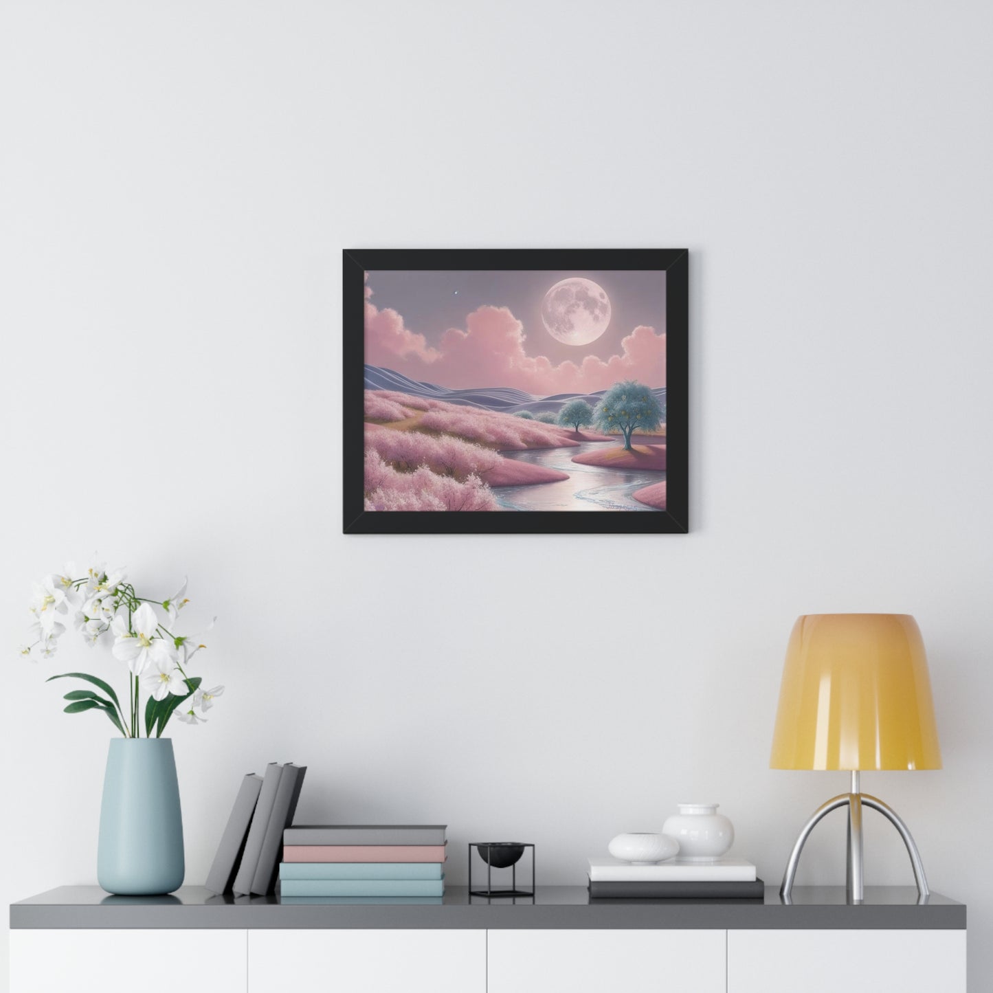 "Eden Beyond Stars", Dreamy Art for Home Decor "Eden" Series, Modern Home Art, Unique Gift for Her, Beach House Wall Art, Stylish Decor