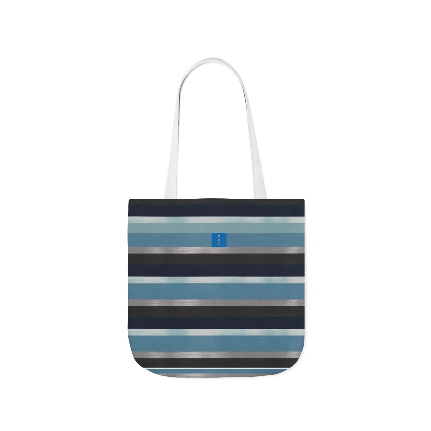 Stylish Canvas Tote Bag with 5-Color Straps, Eco-Friendly Shopping, Beach Day, Weekend Getaway, Gift for Her