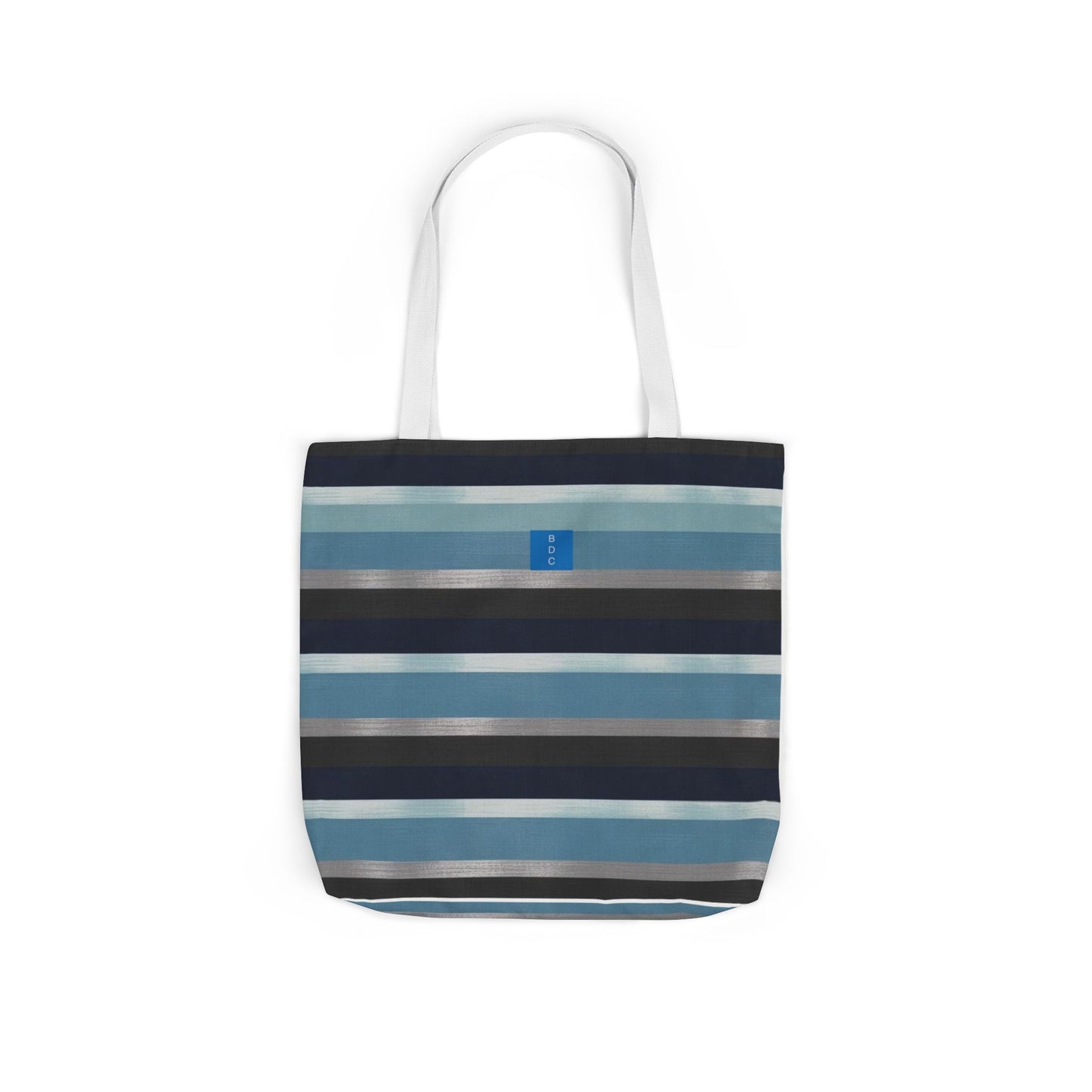 Stylish Canvas Tote Bag with 5-Color Straps, Eco-Friendly Shopping, Beach Day, Weekend Getaway, Gift for Her