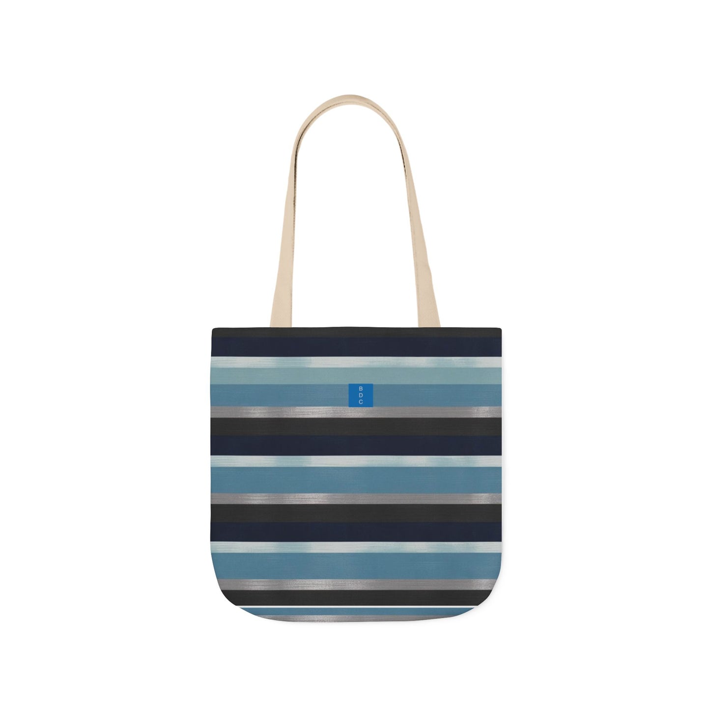 Stylish Canvas Tote Bag with 5-Color Straps, Eco-Friendly Shopping, Beach Day, Weekend Getaway, Gift for Her
