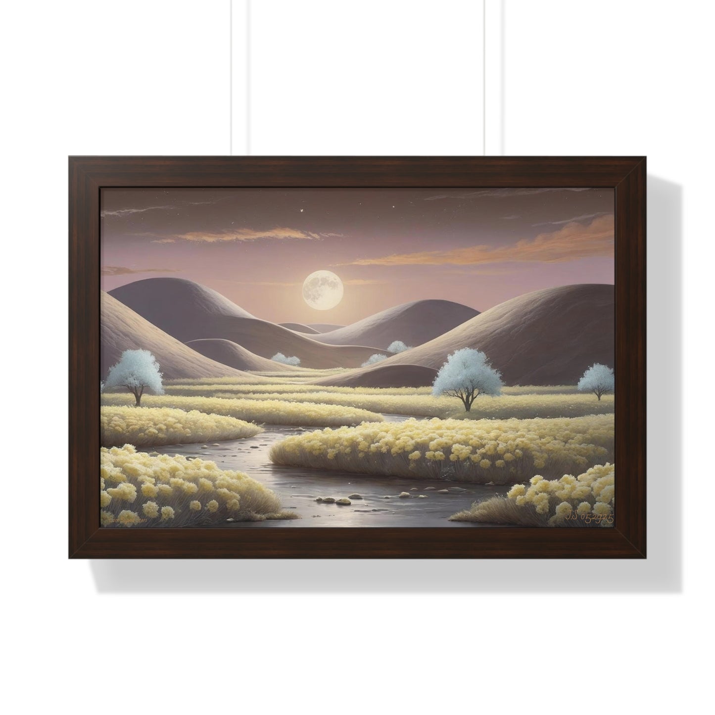 Dreamy Art for Home Decor "Eden Beyond Stars" Series, Modern Home Art, Unique Gift for Art Lovers, Beach House Wall Art, Stylish Decor