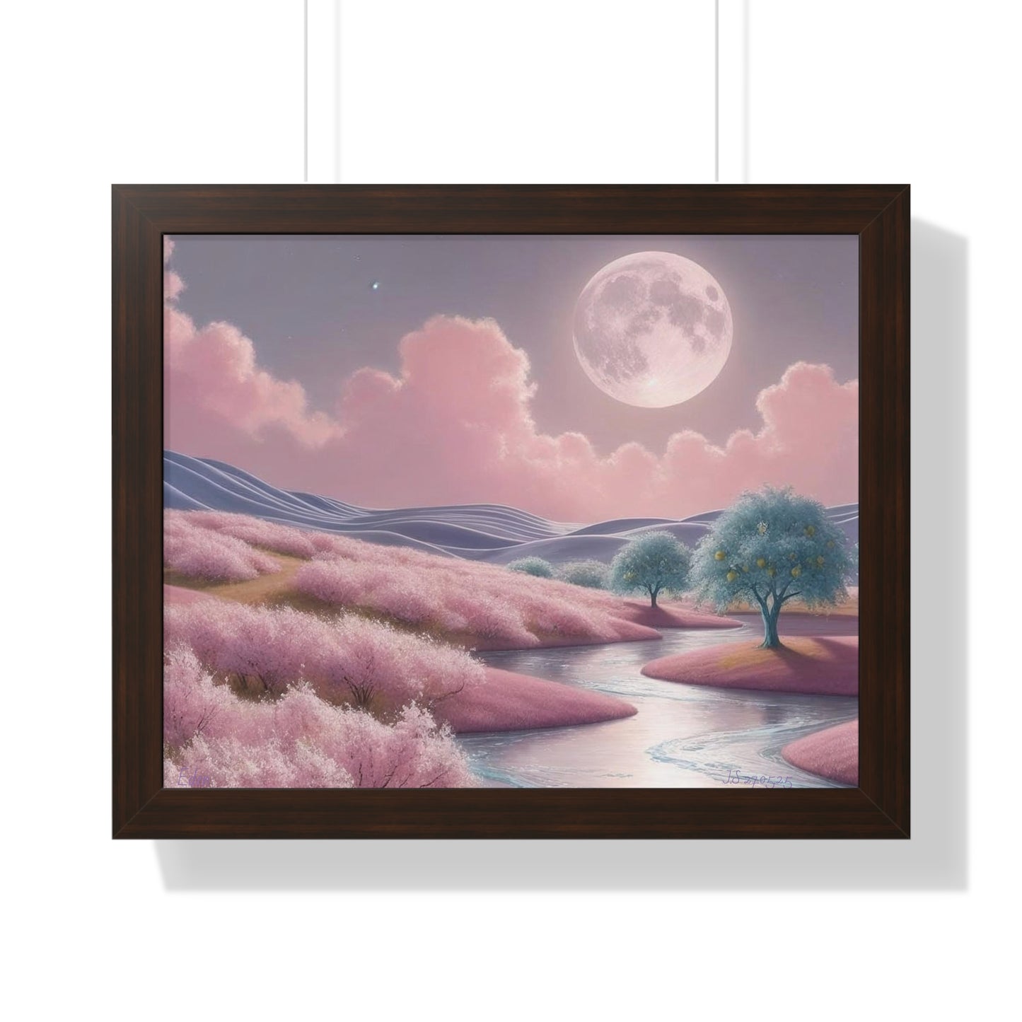"Eden Beyond Stars", Dreamy Art for Home Decor "Eden" Series, Modern Home Art, Unique Gift for Her, Beach House Wall Art, Stylish Decor