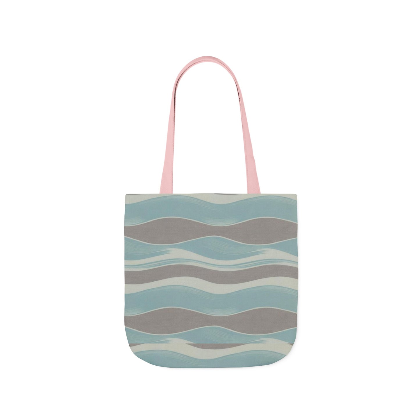 Stylish Canvas Tote Bag with 3-Color Straps, Eco-Friendly Shopping, Beach Day, Weekend Getaway, Gift for Her