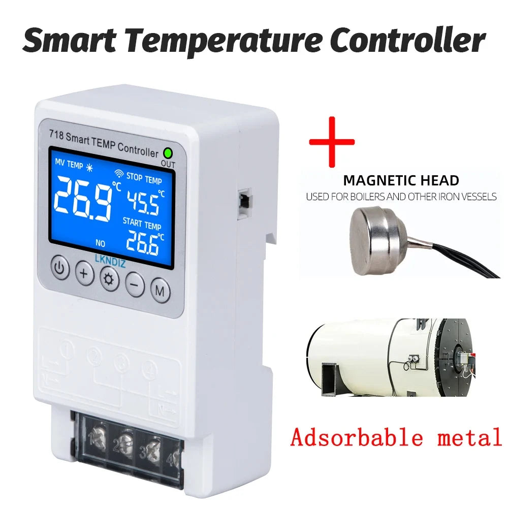 Temperature Smart WIFI Controller Constant Thermostat Control Timing Control Switch Cycle Control Multiple Sensor Head Option