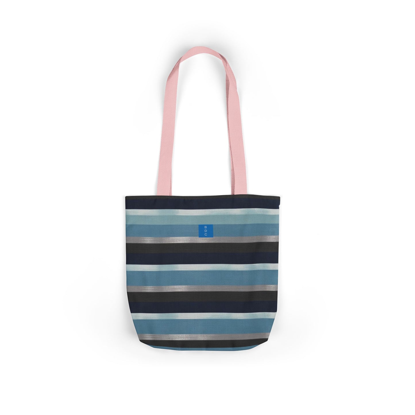 Stylish Canvas Tote Bag with 5-Color Straps, Eco-Friendly Shopping, Beach Day, Weekend Getaway, Gift for Her