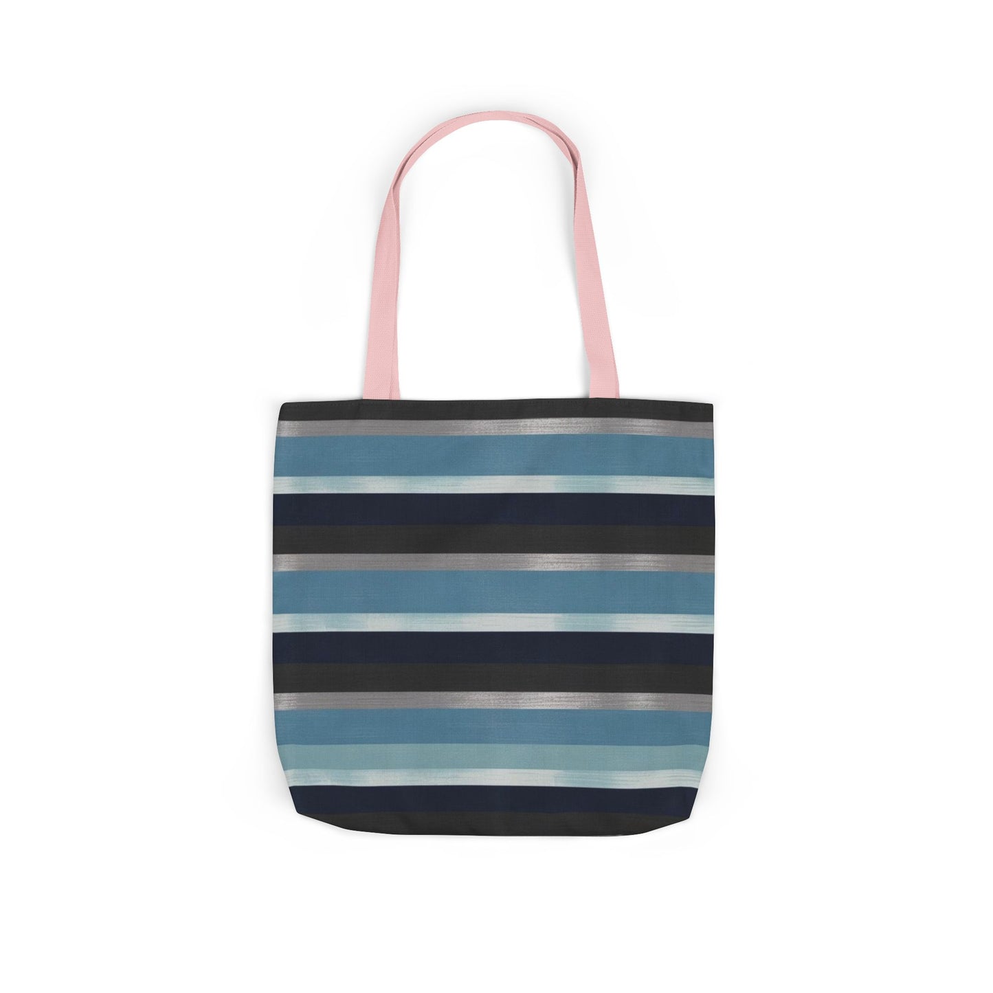 Stylish Canvas Tote Bag with 5-Color Straps, Eco-Friendly Shopping, Beach Day, Weekend Getaway, Gift for Her