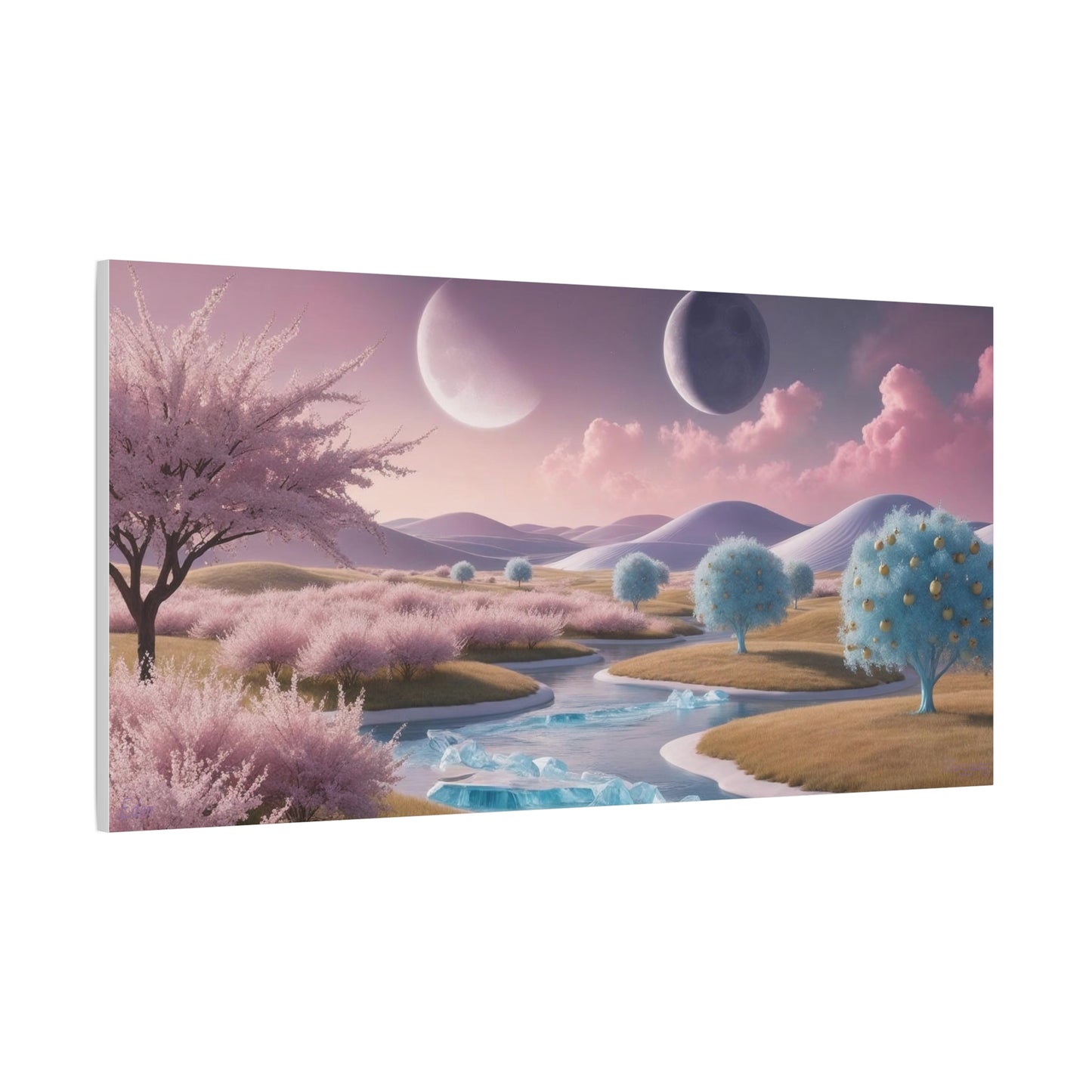 Eden Beyond Stars, Canvas Print , Wall Art Decor, Home Décor, Gift for Nature Lovers, Living Room Decoration