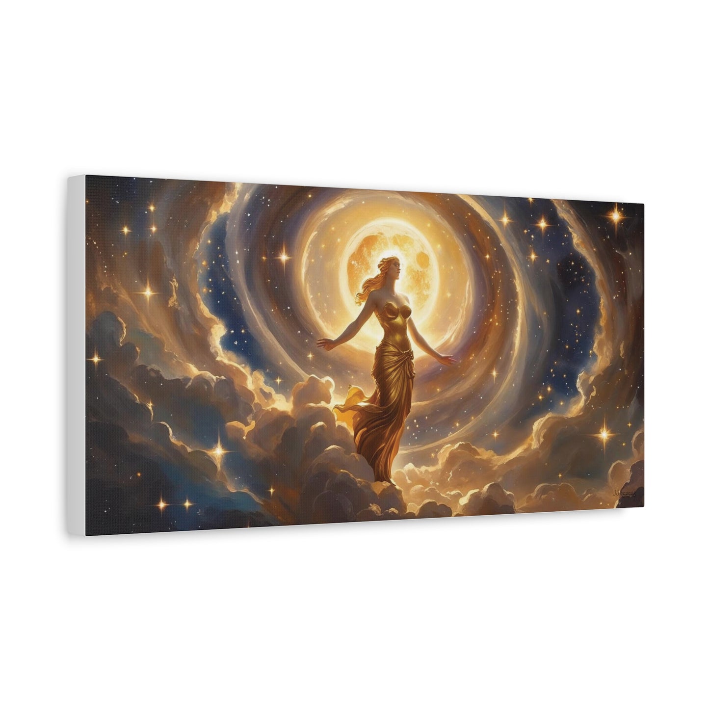 Serene Landscape Canvas Print - "The Birth of Venus" series, Wall Art Decor, Home Décor, Gift for Nature Lovers, Living Room Decoration
