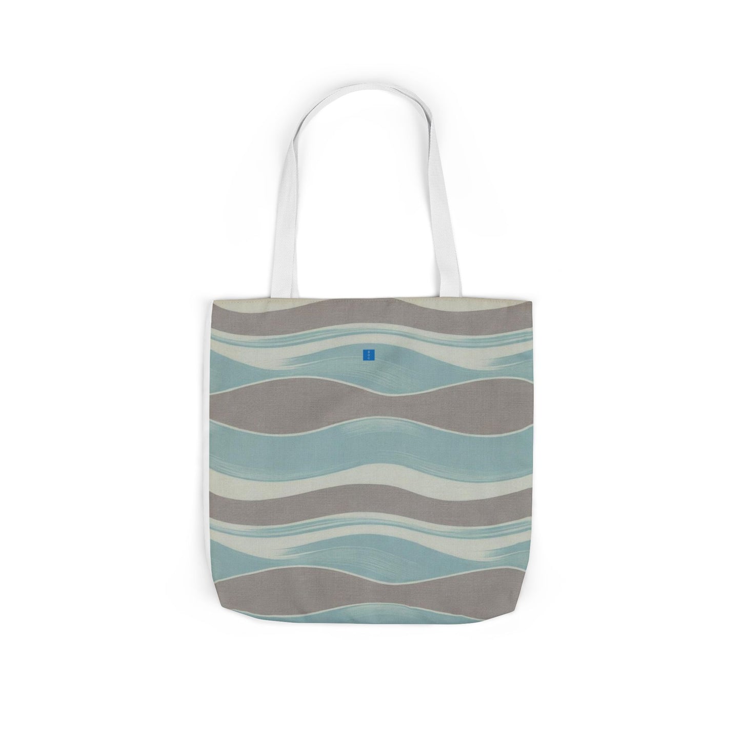 Stylish Canvas Tote Bag with 3-Color Straps, Eco-Friendly Shopping, Beach Day, Weekend Getaway, Gift for Her