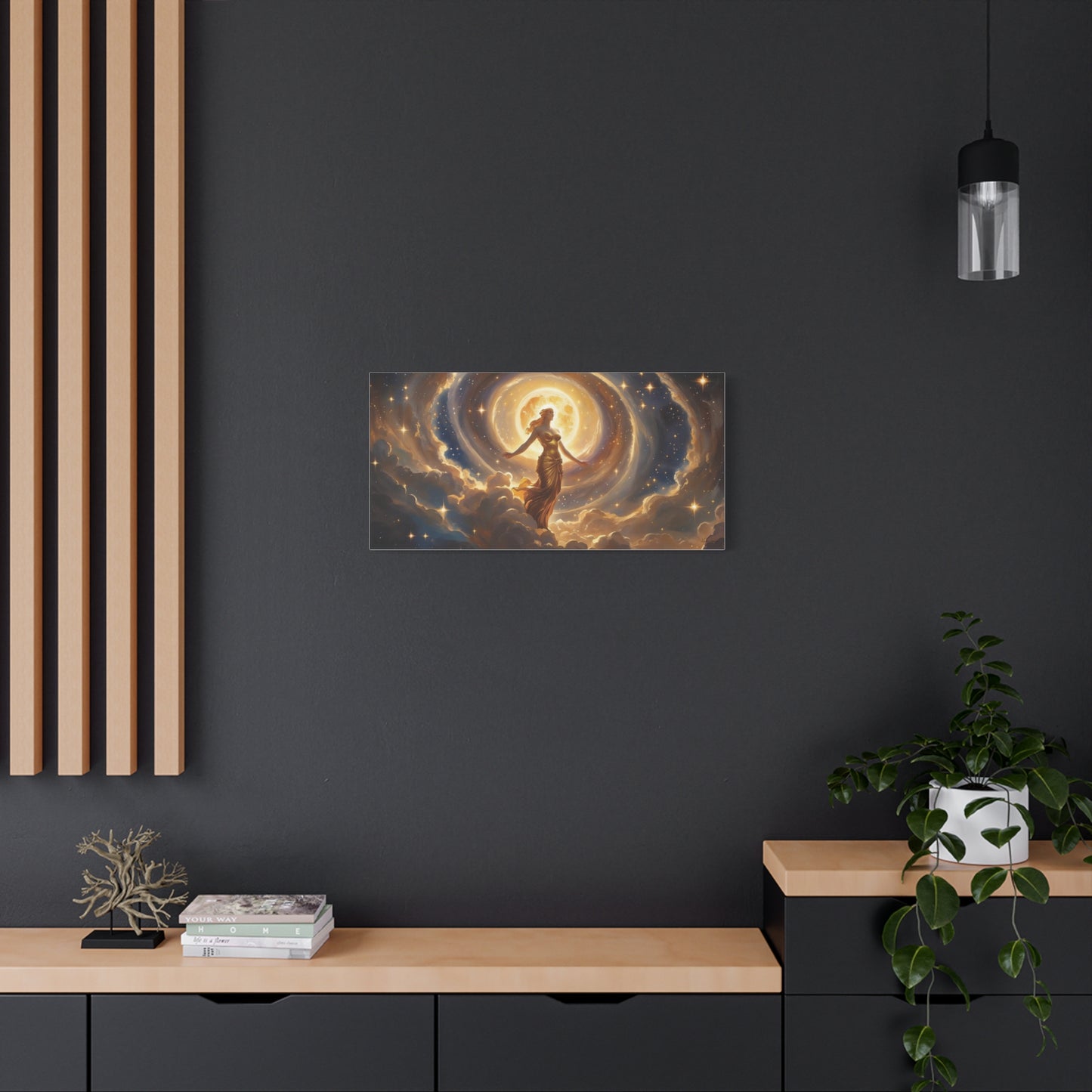 Serene Landscape Canvas Print - "The Birth of Venus" series, Wall Art Decor, Home Décor, Gift for Nature Lovers, Living Room Decoration