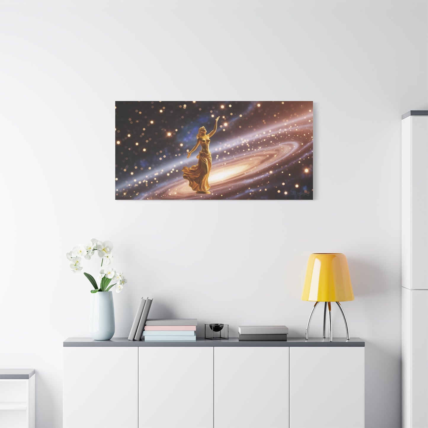 Serene Landscape Canvas Print - "The Birth of Venus" series, Wall Art Decor, Home Décor, Gift for Nature Lovers, Living Room Decoration