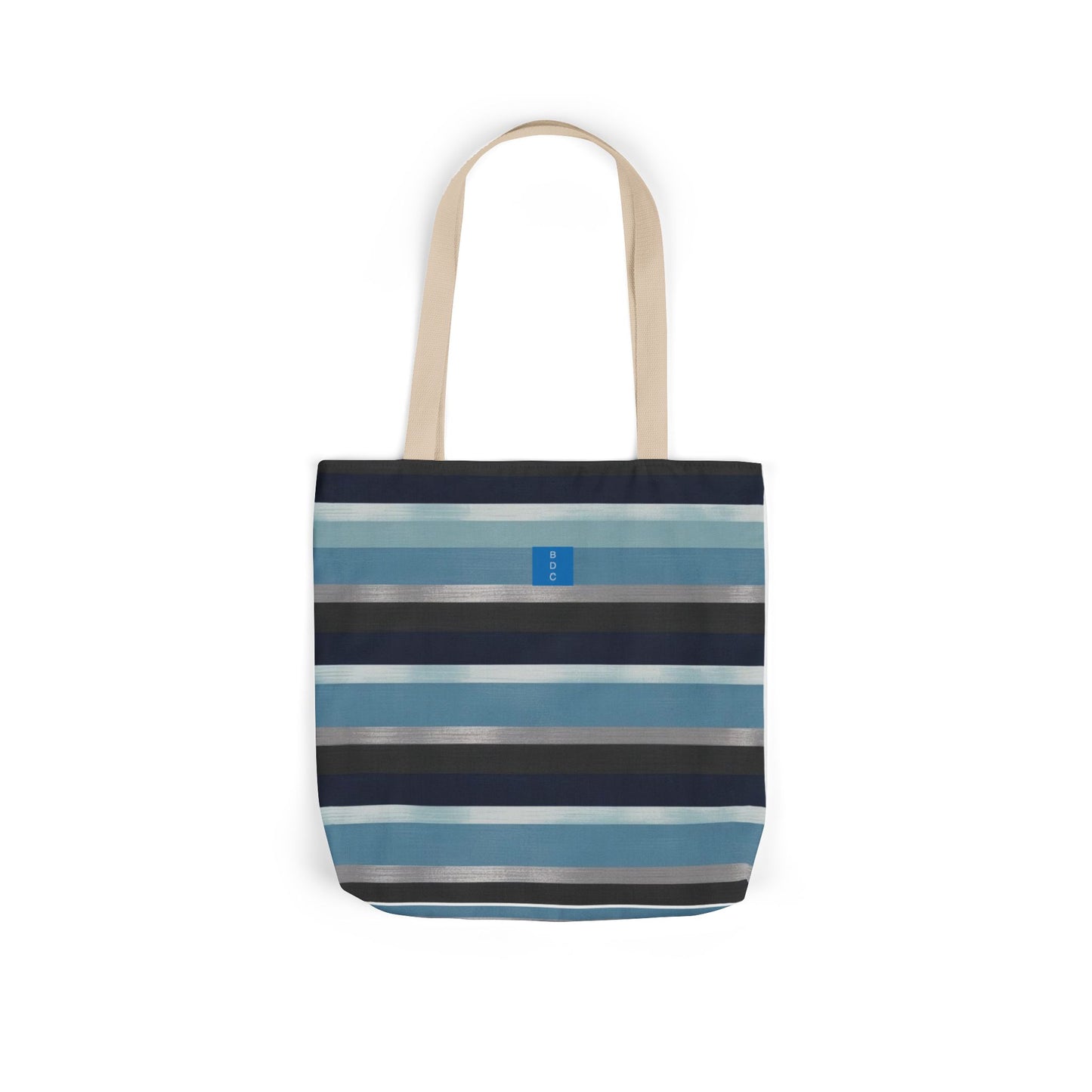 Stylish Canvas Tote Bag with 5-Color Straps, Eco-Friendly Shopping, Beach Day, Weekend Getaway, Gift for Her