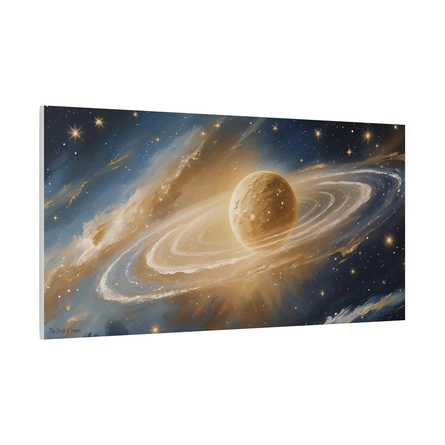 Serene Landscape Canvas Print - "The Birth of Venus" series, Wall Art Decor, Home Décor, Gift for Nature Lovers, Living Room Decoration