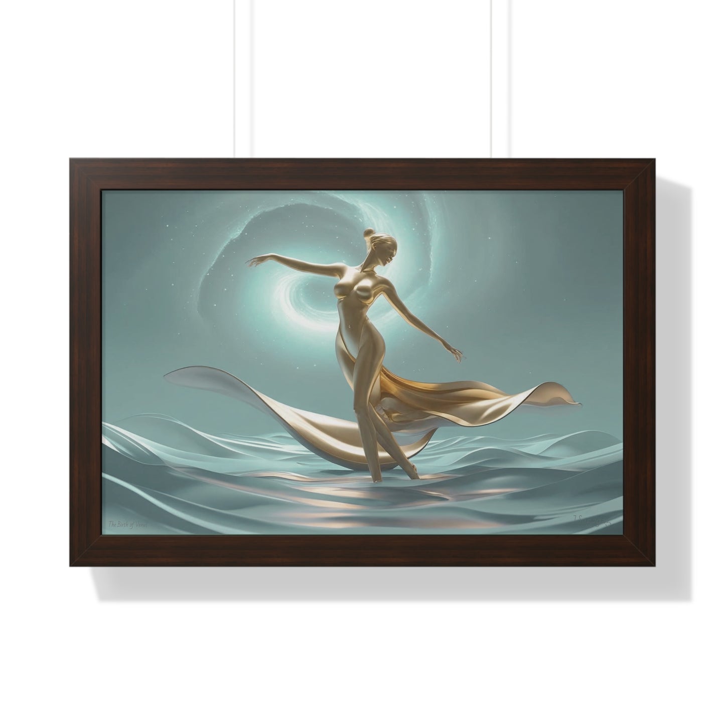 Dreamy Art for Home Decor "The Birth of Venus" Series, Modern Home Art, Unique Gift for Her, Beach House Wall Art, Stylish Decor
