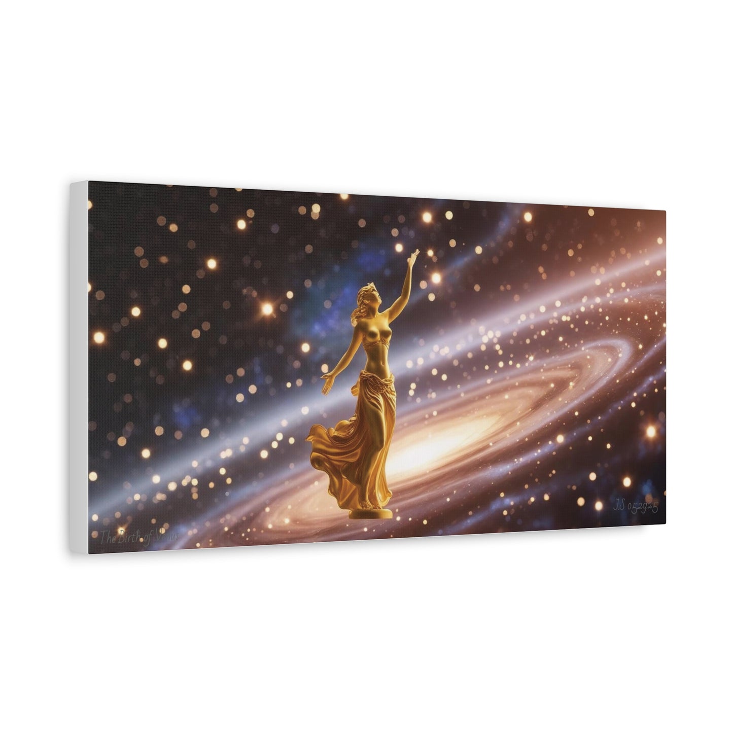 Serene Landscape Canvas Print - "The Birth of Venus" series, Wall Art Decor, Home Décor, Gift for Nature Lovers, Living Room Decoration