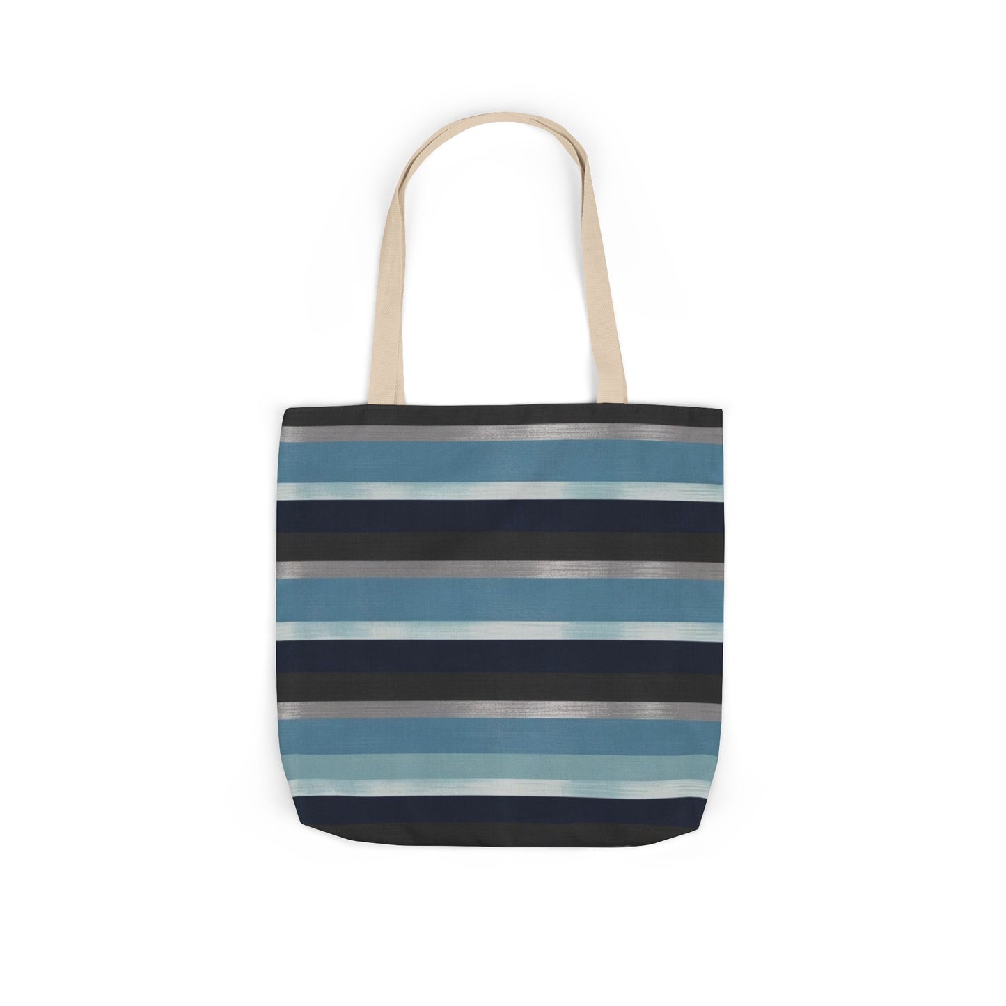 Stylish Canvas Tote Bag with 5-Color Straps, Eco-Friendly Shopping, Beach Day, Weekend Getaway, Gift for Her